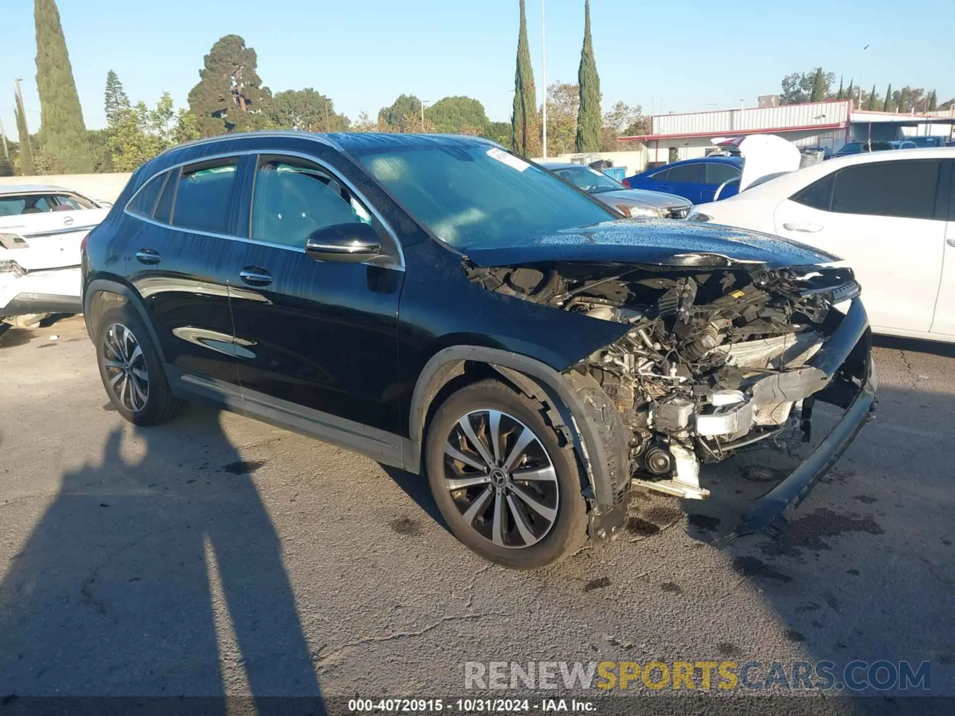 1 fotografías del automóvil dañado W1N4N4GB3PJ502290 MERCEDES-BENZ GLA 250 2023