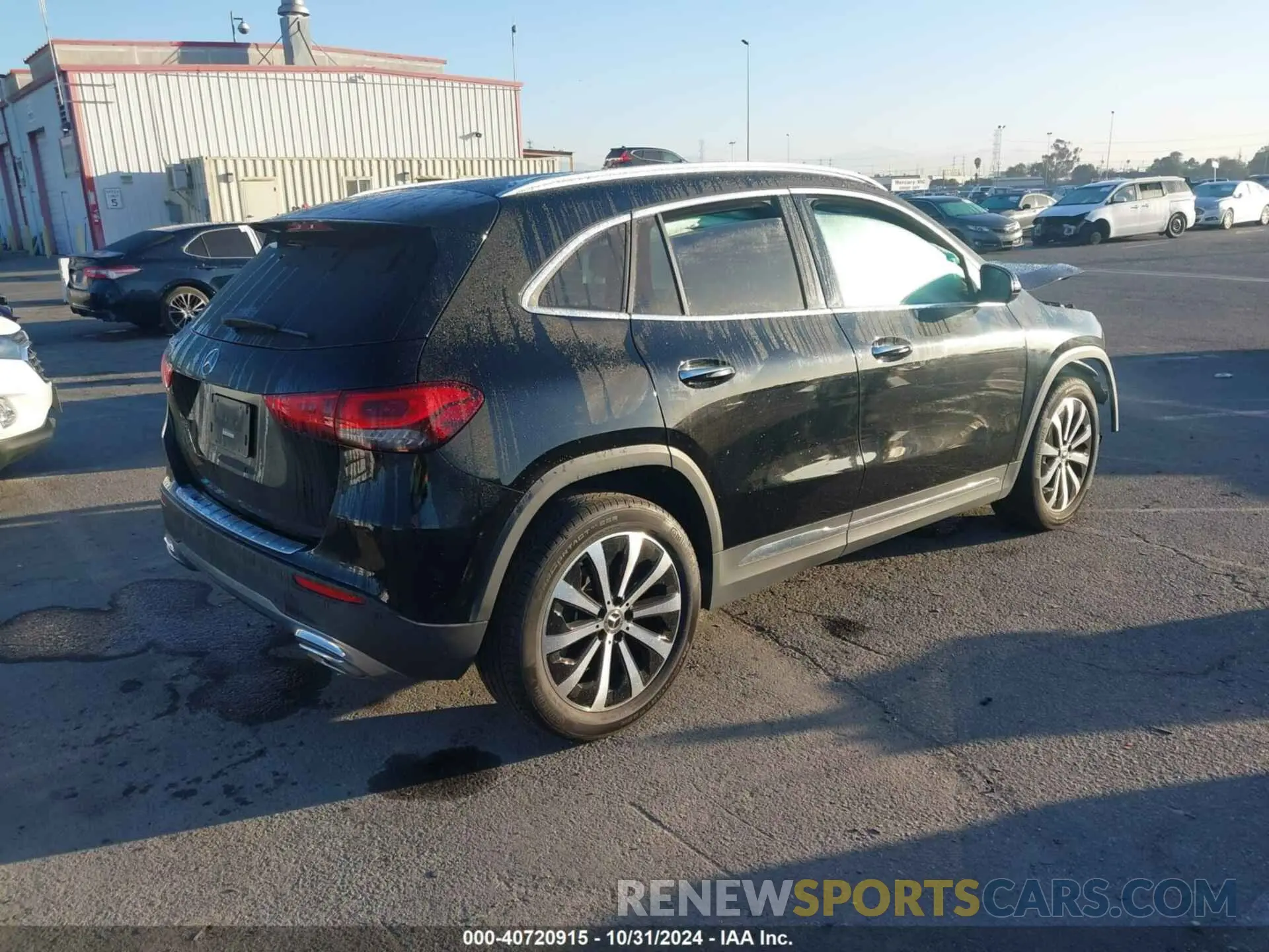 4 fotografías del automóvil dañado W1N4N4GB3PJ502290 MERCEDES-BENZ GLA 250 2023
