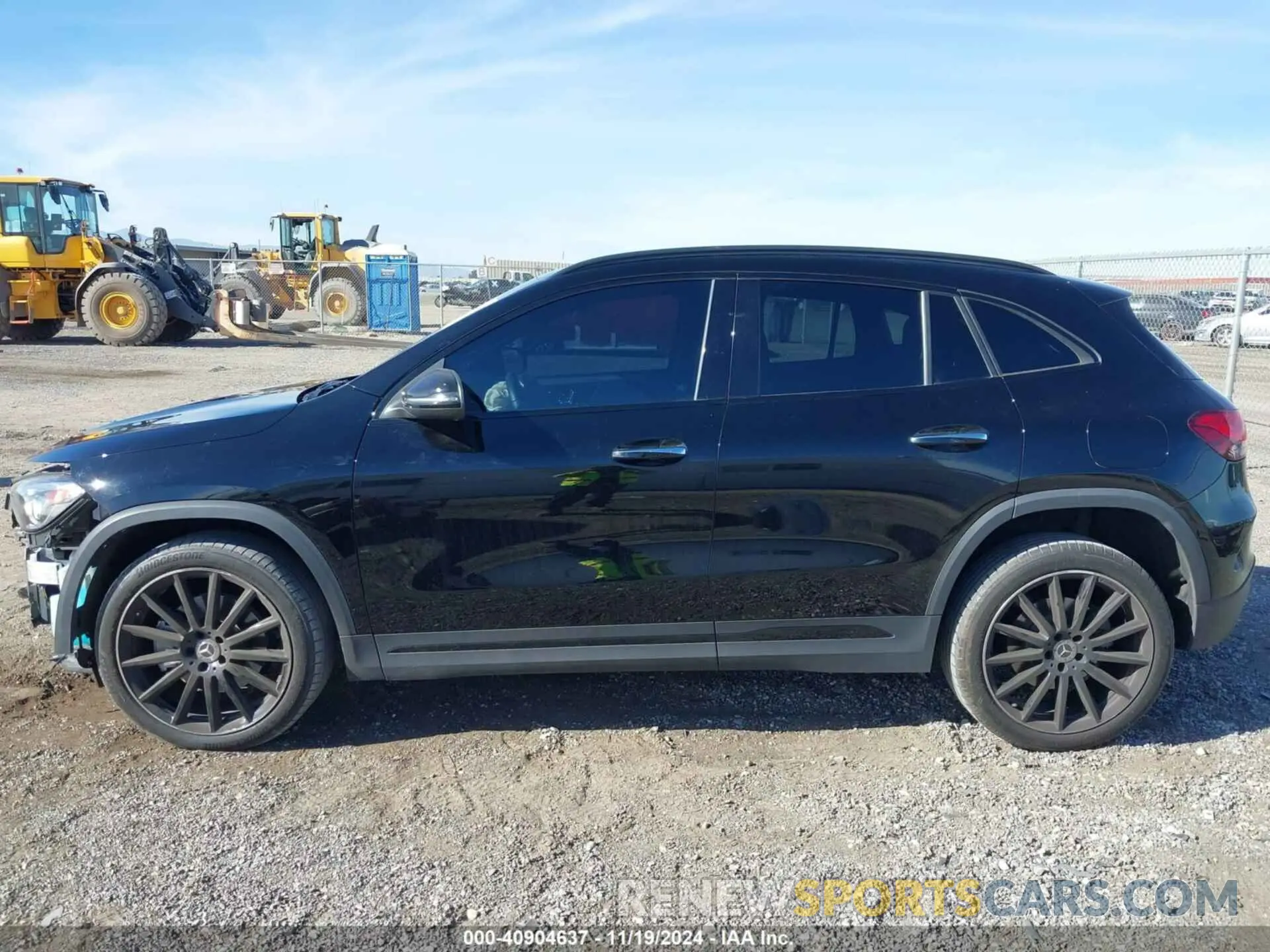 15 fotografías del automóvil dañado W1N4N4GB6PJ518287 MERCEDES-BENZ GLA 250 2023