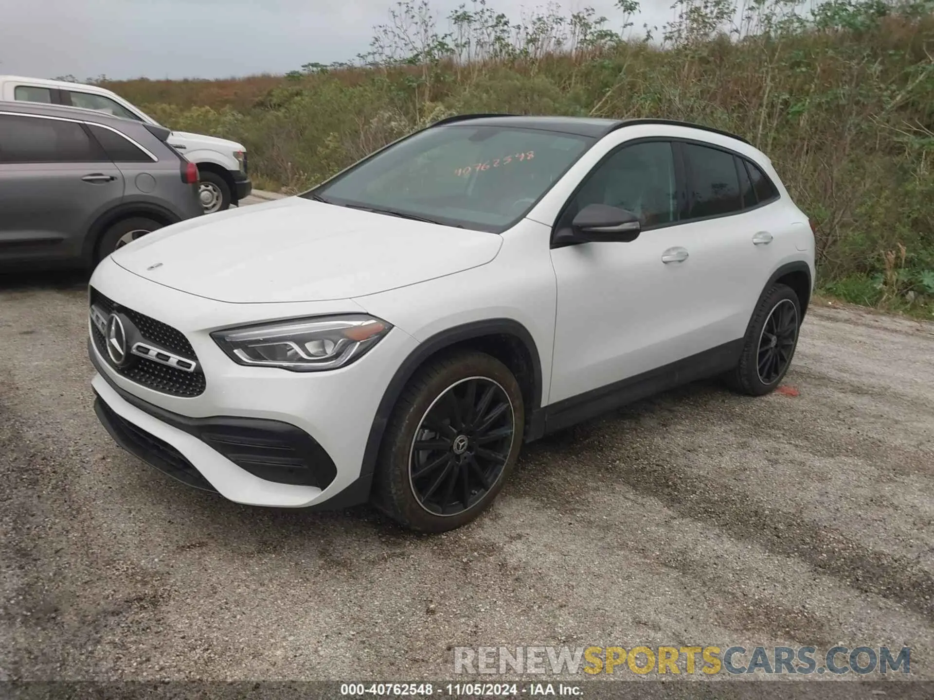2 fotografías del automóvil dañado W1N4N4GBXPJ430777 MERCEDES-BENZ GLA 250 2023
