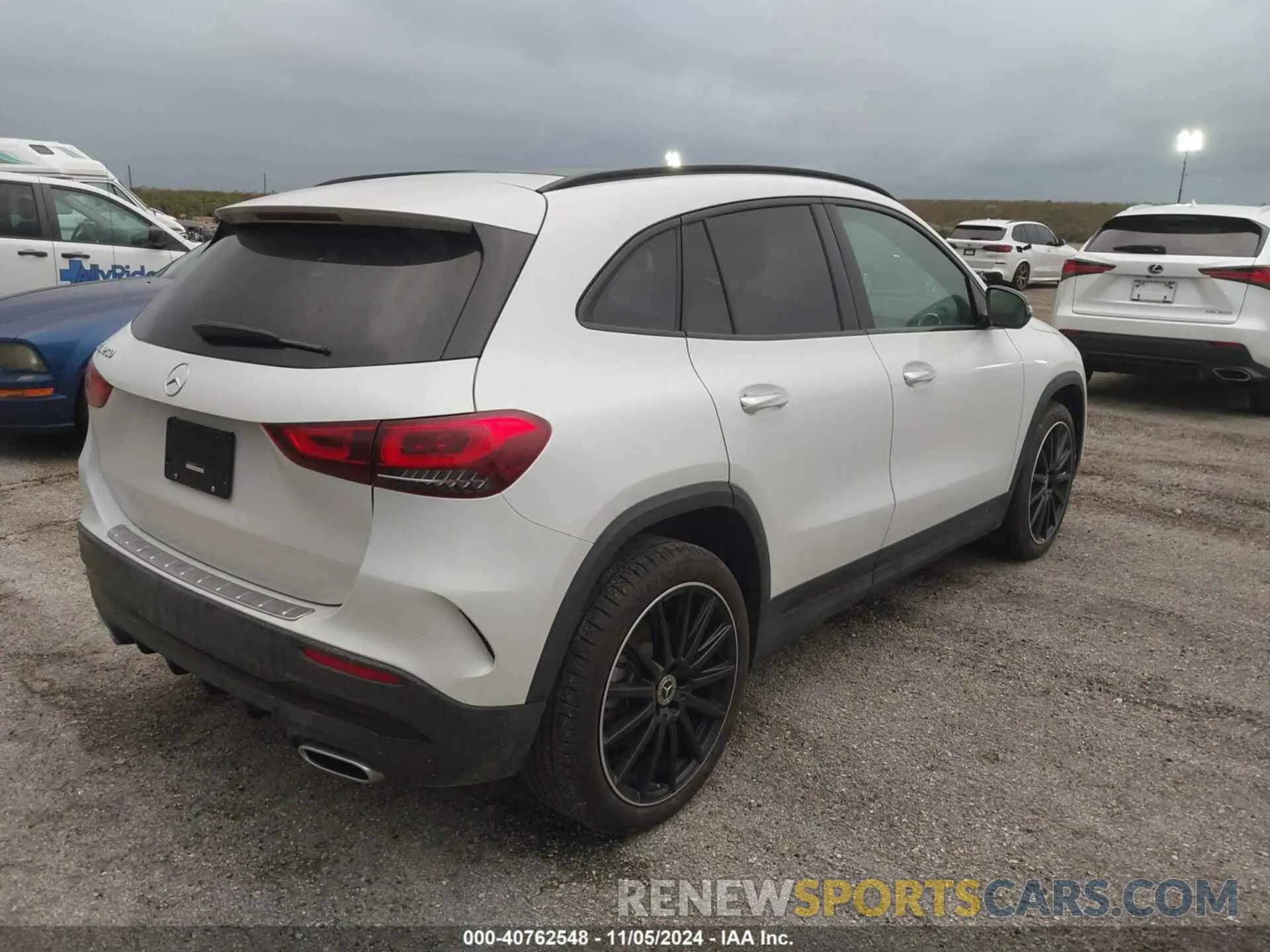 4 fotografías del automóvil dañado W1N4N4GBXPJ430777 MERCEDES-BENZ GLA 250 2023