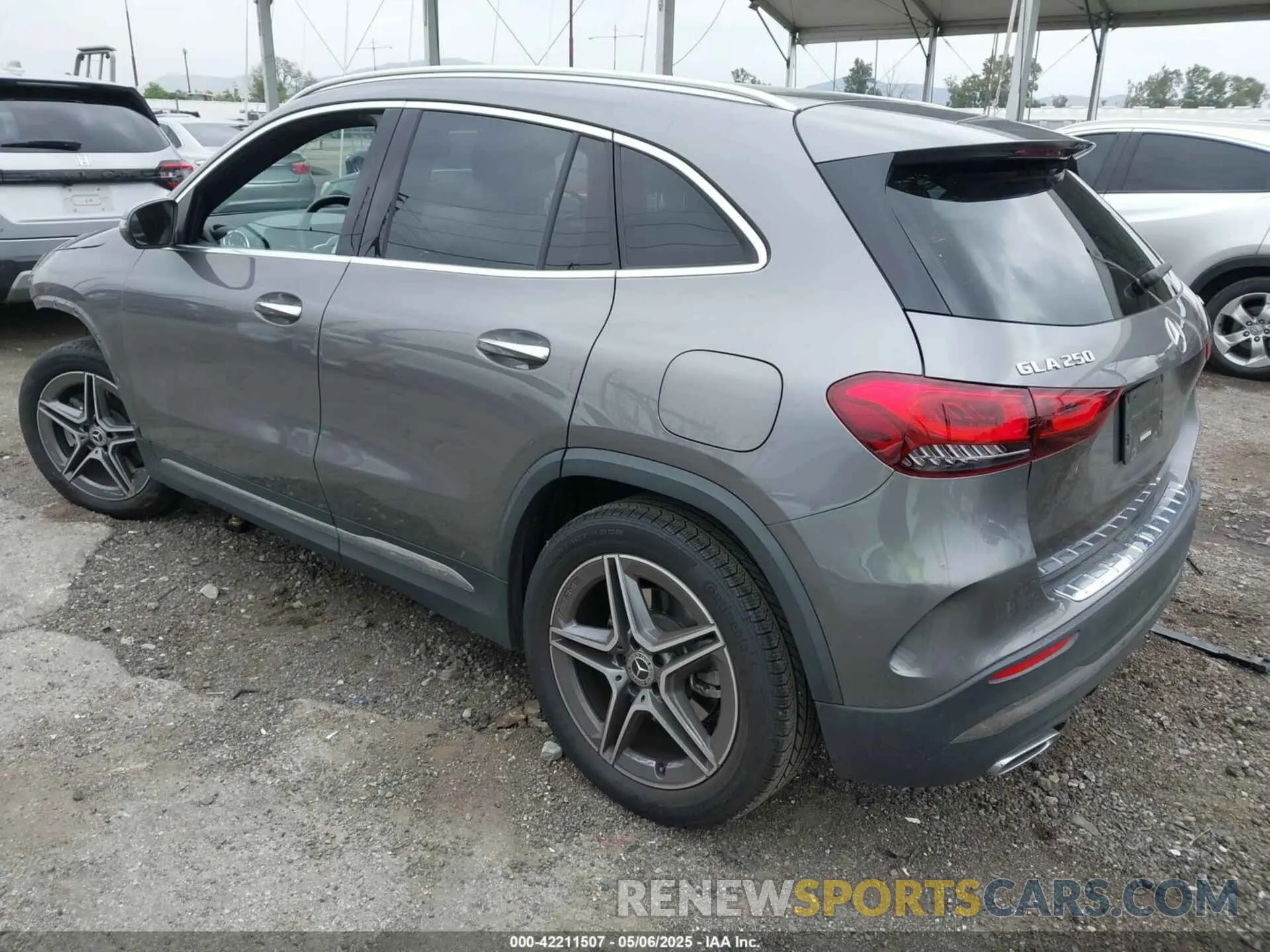 3 fotografías del automóvil dañado W1N4N4HB1PJ520852 MERCEDES-BENZ GLA 250 2023