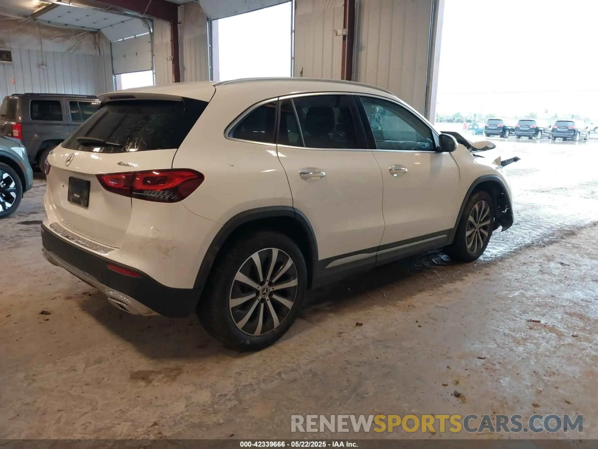 4 fotografías del automóvil dañado W1N4N4HB3PJ479110 MERCEDES-BENZ GLA 250 2023