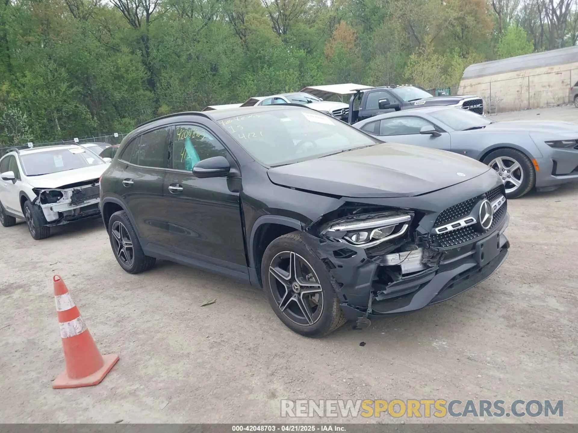 1 fotografías del automóvil dañado W1N4N4HB3PJ506550 MERCEDES-BENZ GLA 250 2023