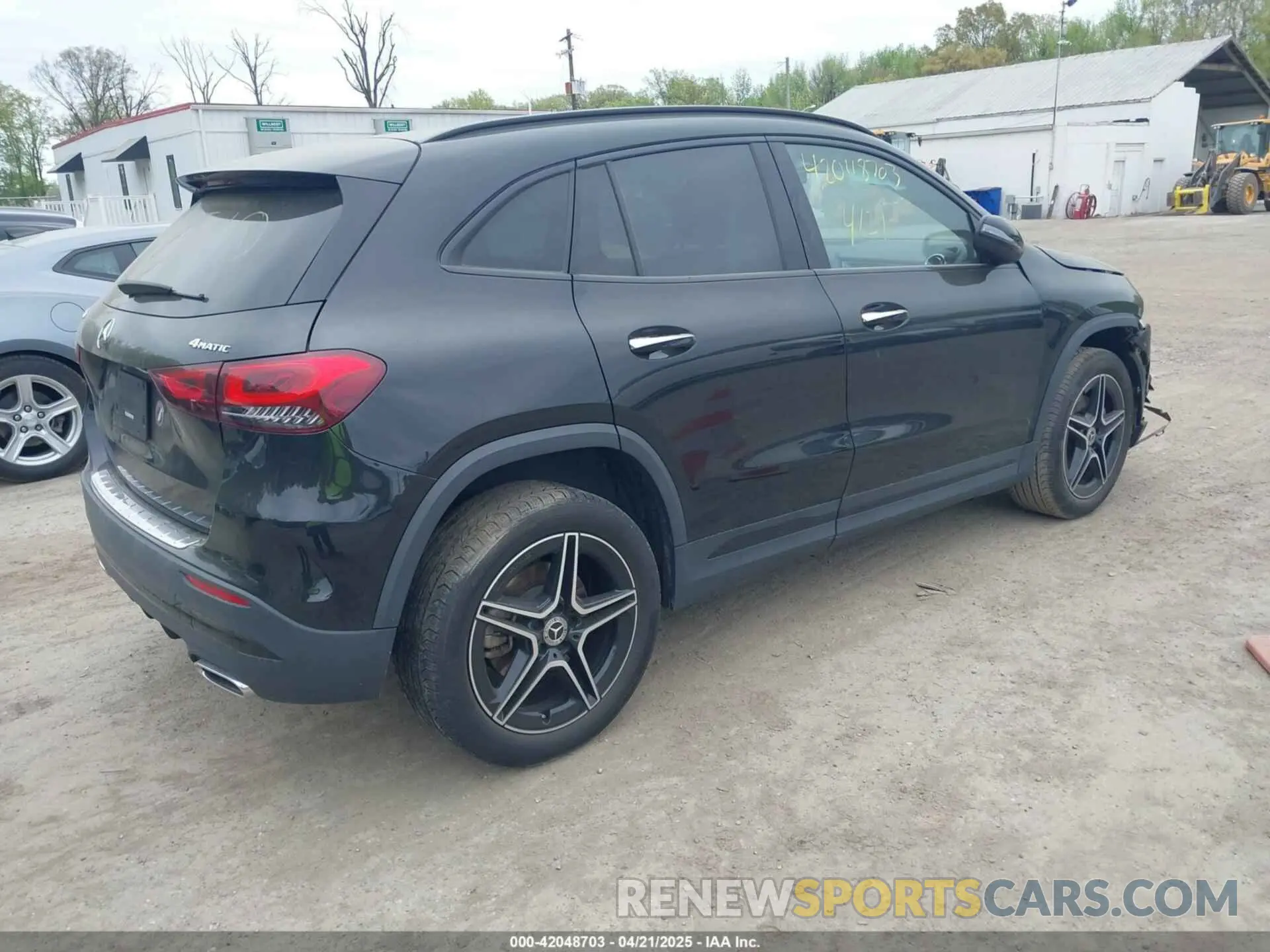4 fotografías del automóvil dañado W1N4N4HB3PJ506550 MERCEDES-BENZ GLA 250 2023