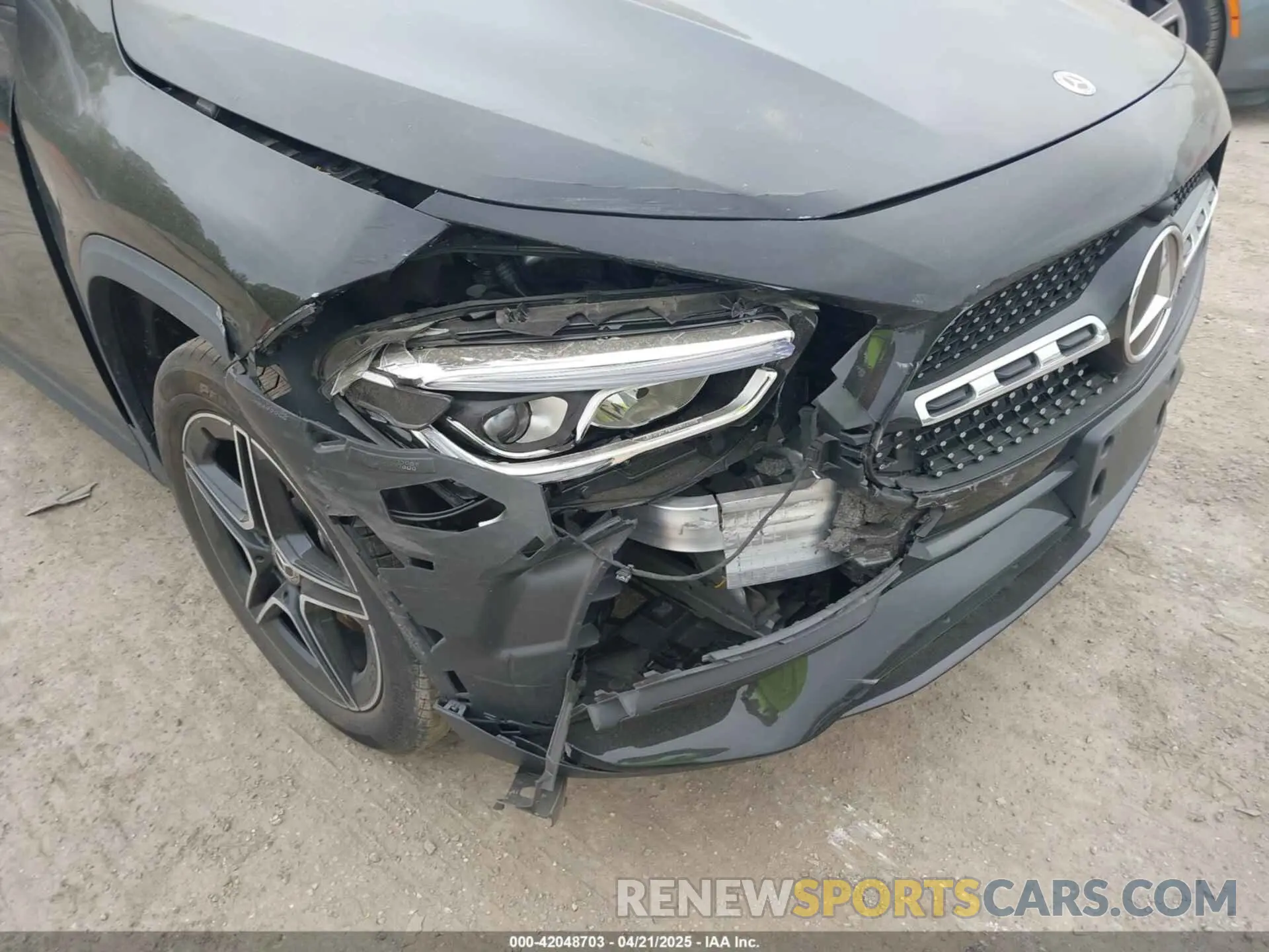 6 fotografías del automóvil dañado W1N4N4HB3PJ506550 MERCEDES-BENZ GLA 250 2023