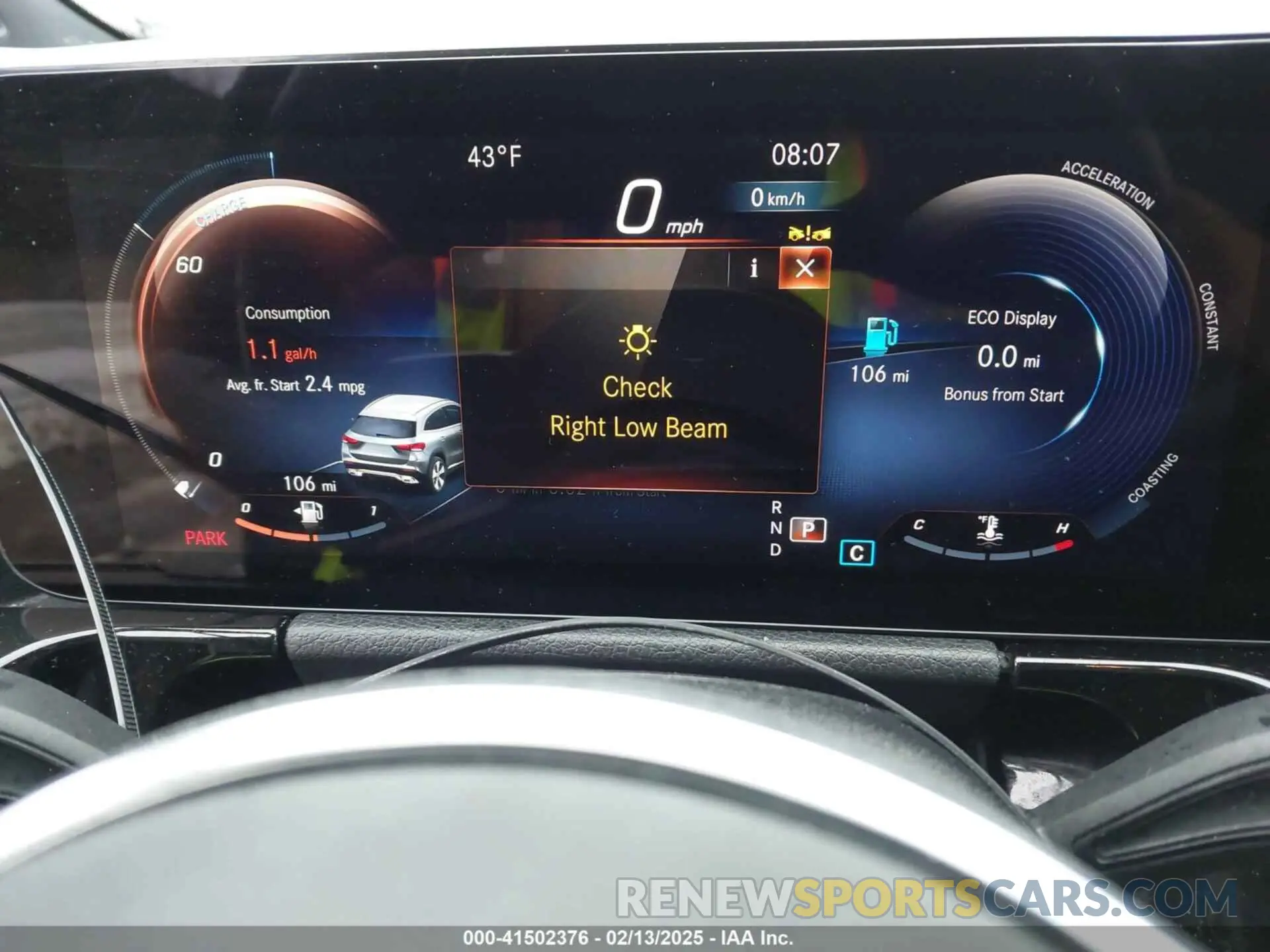 7 fotografías del automóvil dañado W1N4N4HB4PJ467578 MERCEDES-BENZ GLA 250 2023