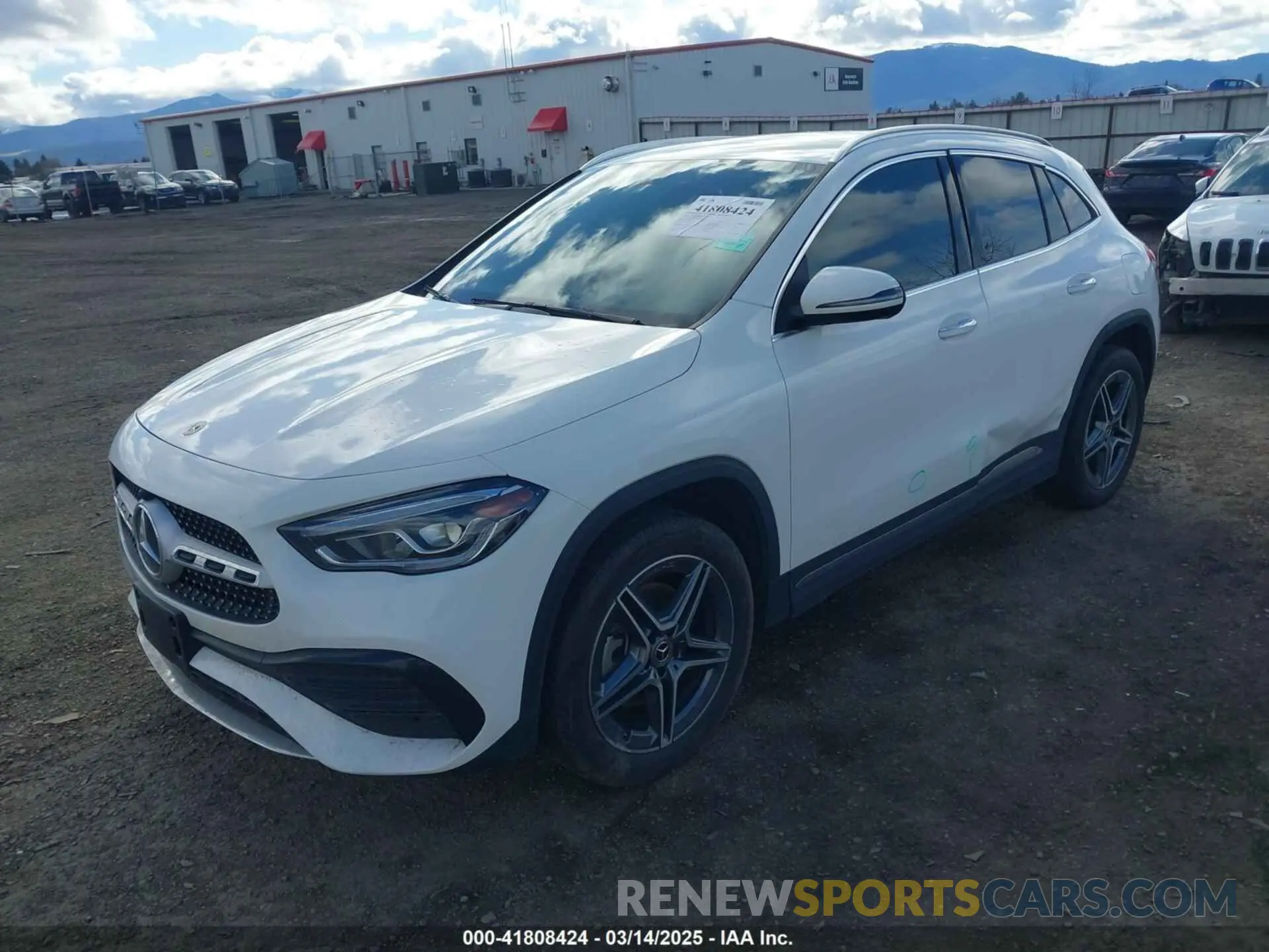 2 fotografías del automóvil dañado W1N4N4HB6PJ487038 MERCEDES-BENZ GLA 250 2023