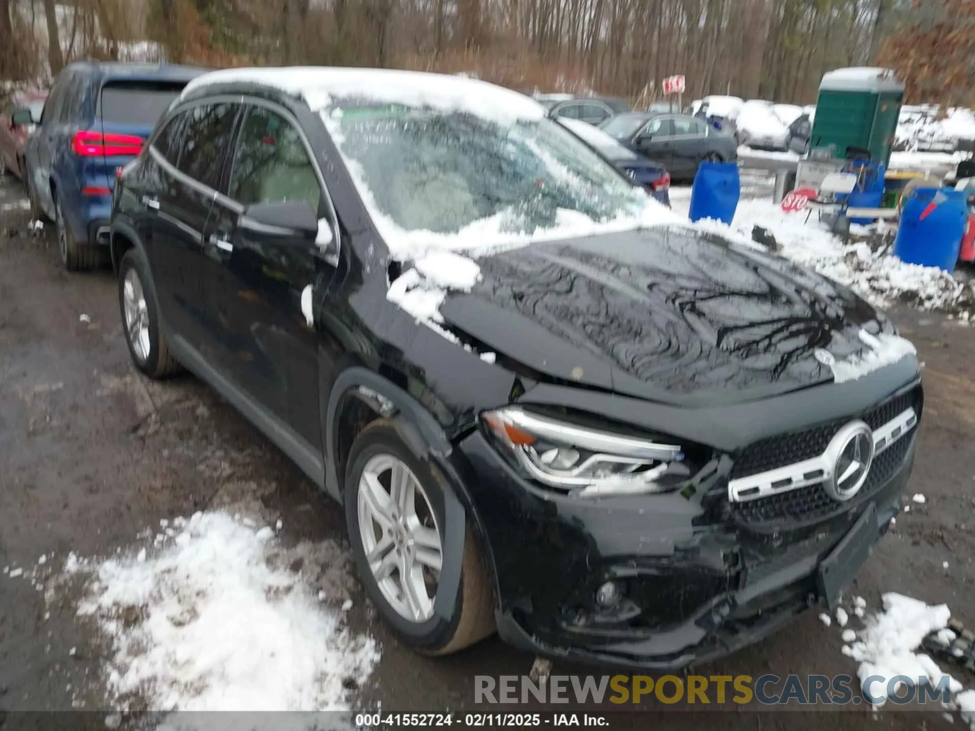 6 fotografías del automóvil dañado W1N4N4HB7PJ429679 MERCEDES-BENZ GLA 250 2023