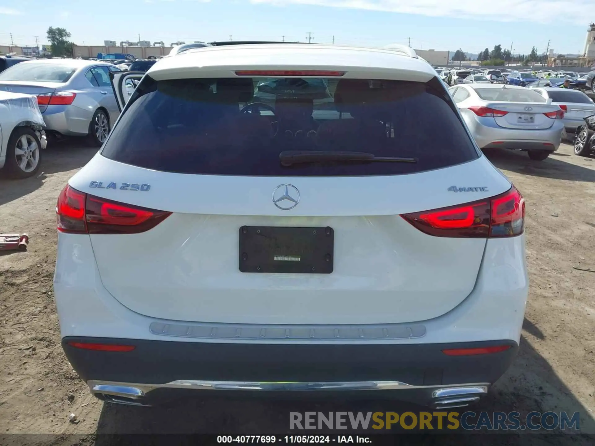 16 fotografías del automóvil dañado W1N4N4HB8PJ469186 MERCEDES-BENZ GLA 250 2023