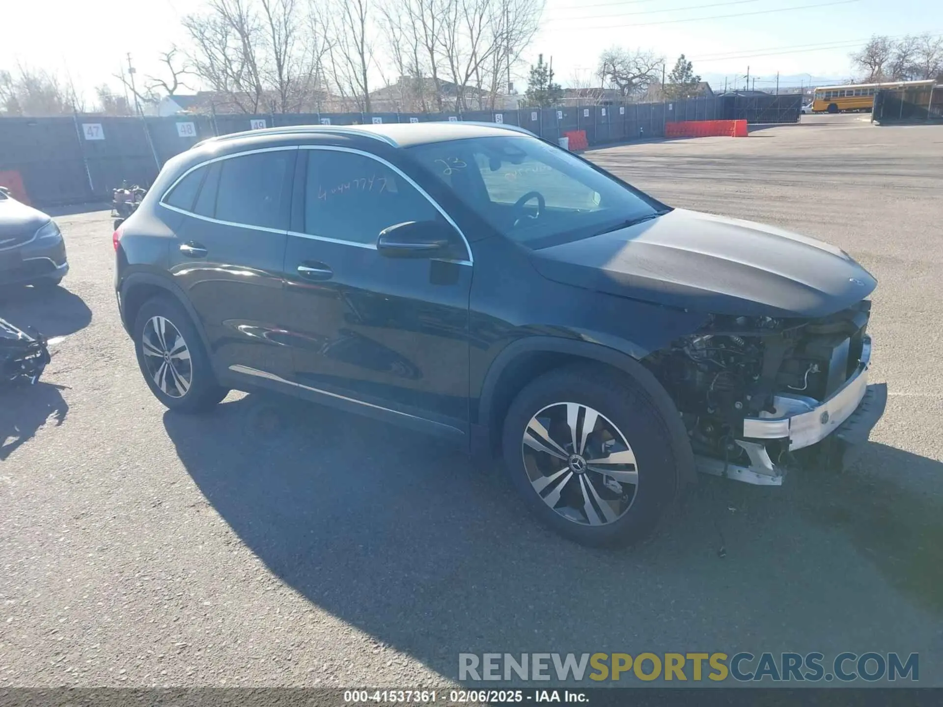 1 fotografías del automóvil dañado W1N4N4HBOSJ651134 MERCEDES-BENZ GLA 250 2025
