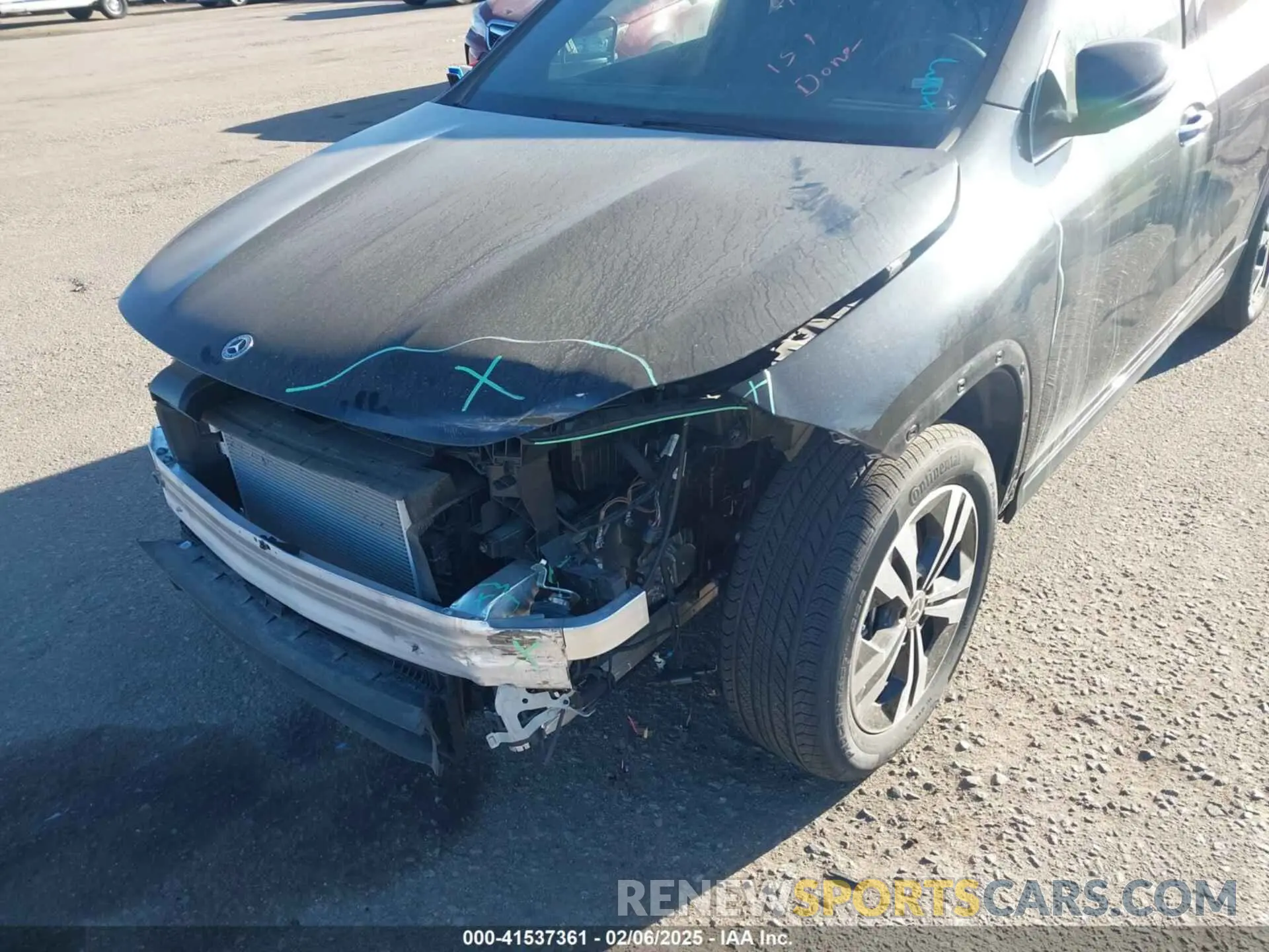 6 fotografías del automóvil dañado W1N4N4HBOSJ651134 MERCEDES-BENZ GLA 250 2025