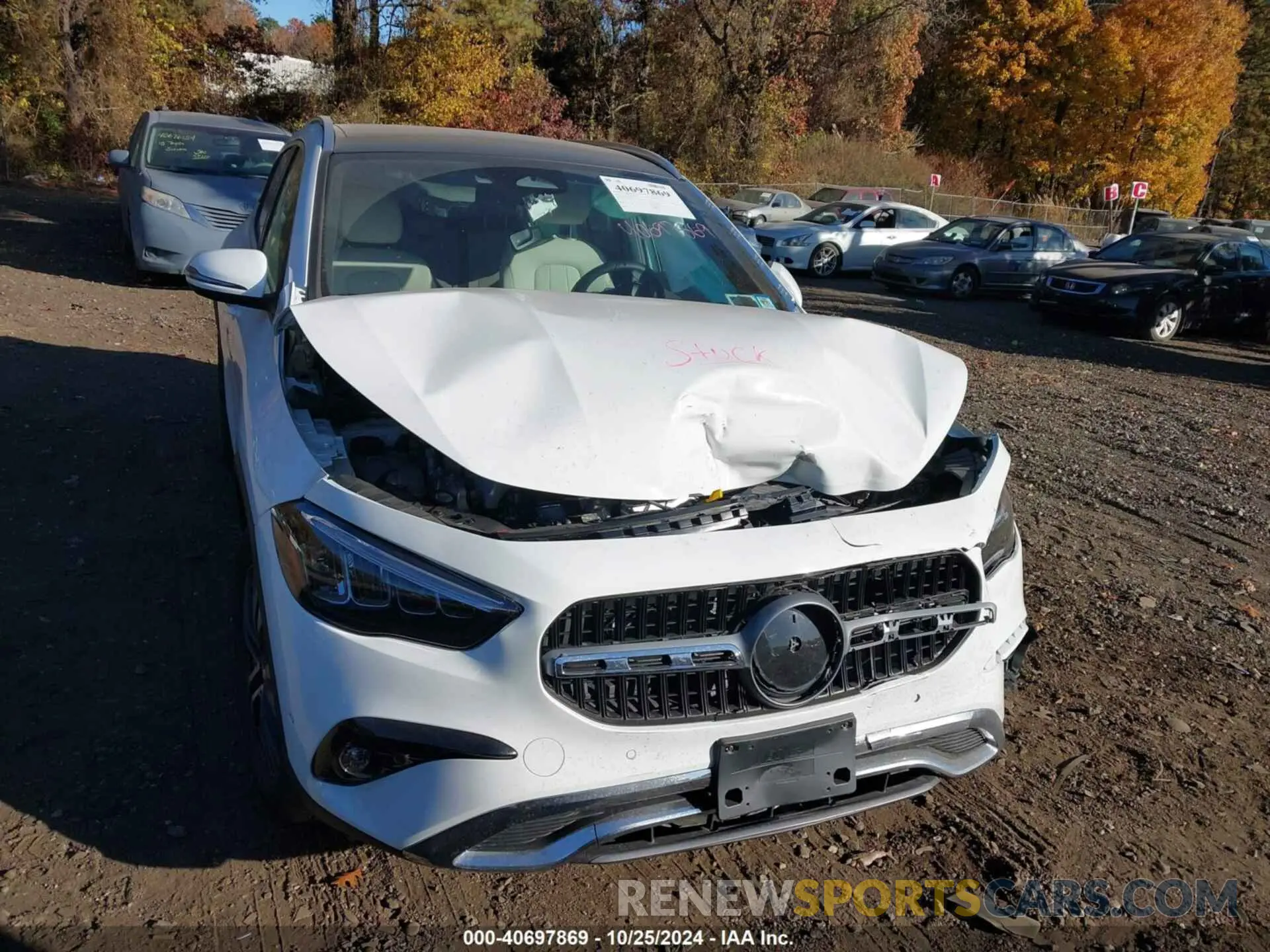 12 fotografías del automóvil dañado W1N4N4HBXSJ643543 MERCEDES-BENZ GLA 250 2025