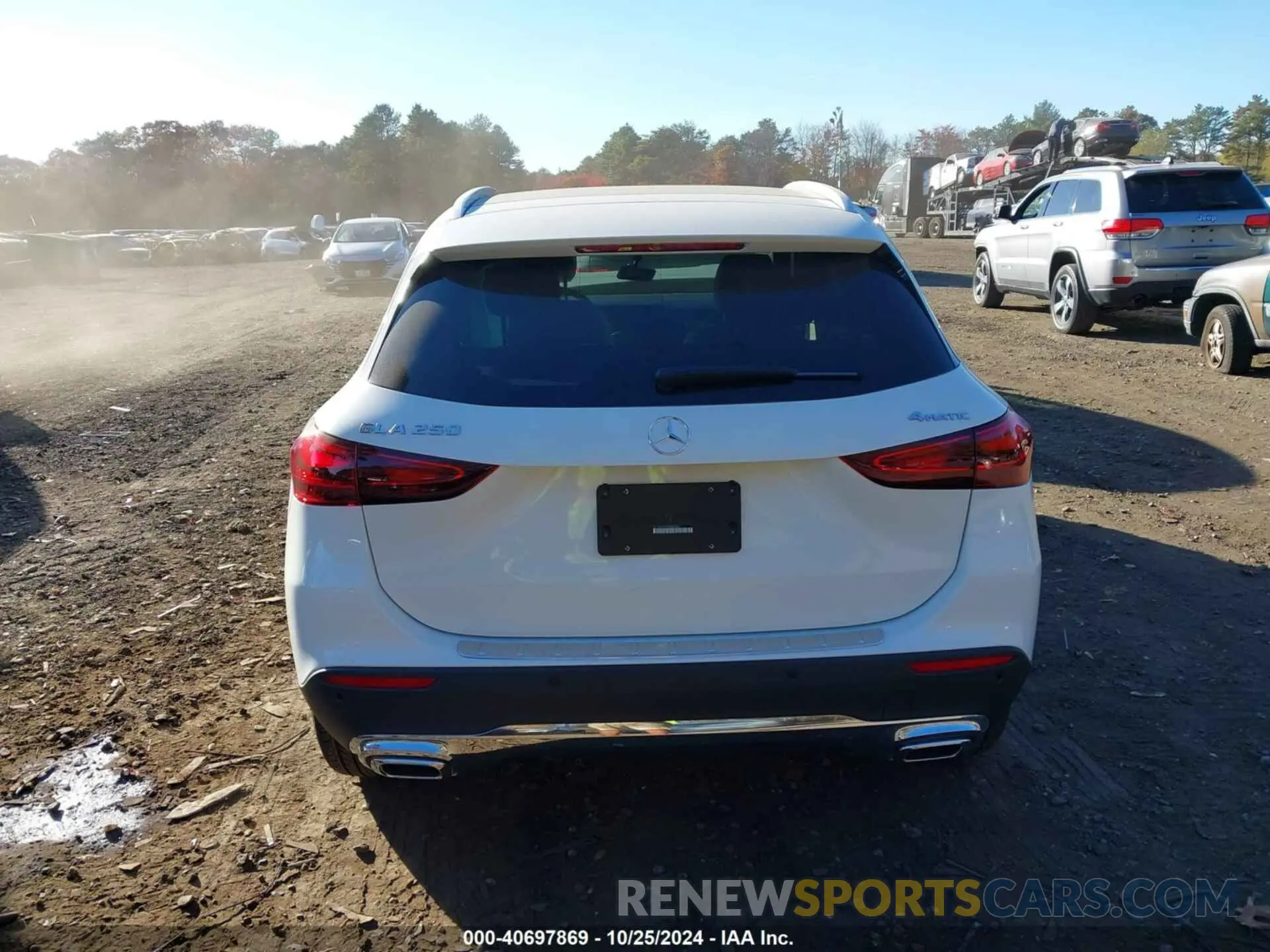 16 fotografías del automóvil dañado W1N4N4HBXSJ643543 MERCEDES-BENZ GLA 250 2025