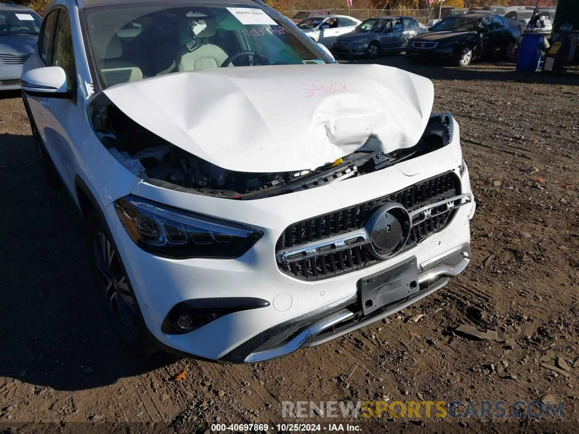 6 fotografías del automóvil dañado W1N4N4HBXSJ643543 MERCEDES-BENZ GLA 250 2025
