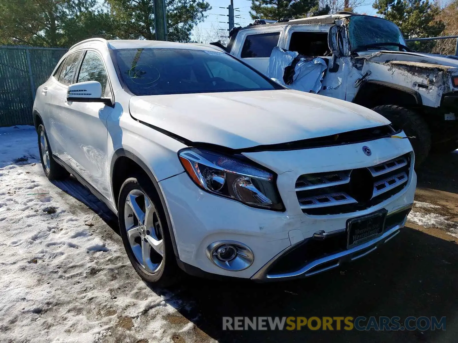 1 fotografías del automóvil dañado WDCTG4GB3KU000278 MERCEDES-BENZ GLA 250 4M 2019