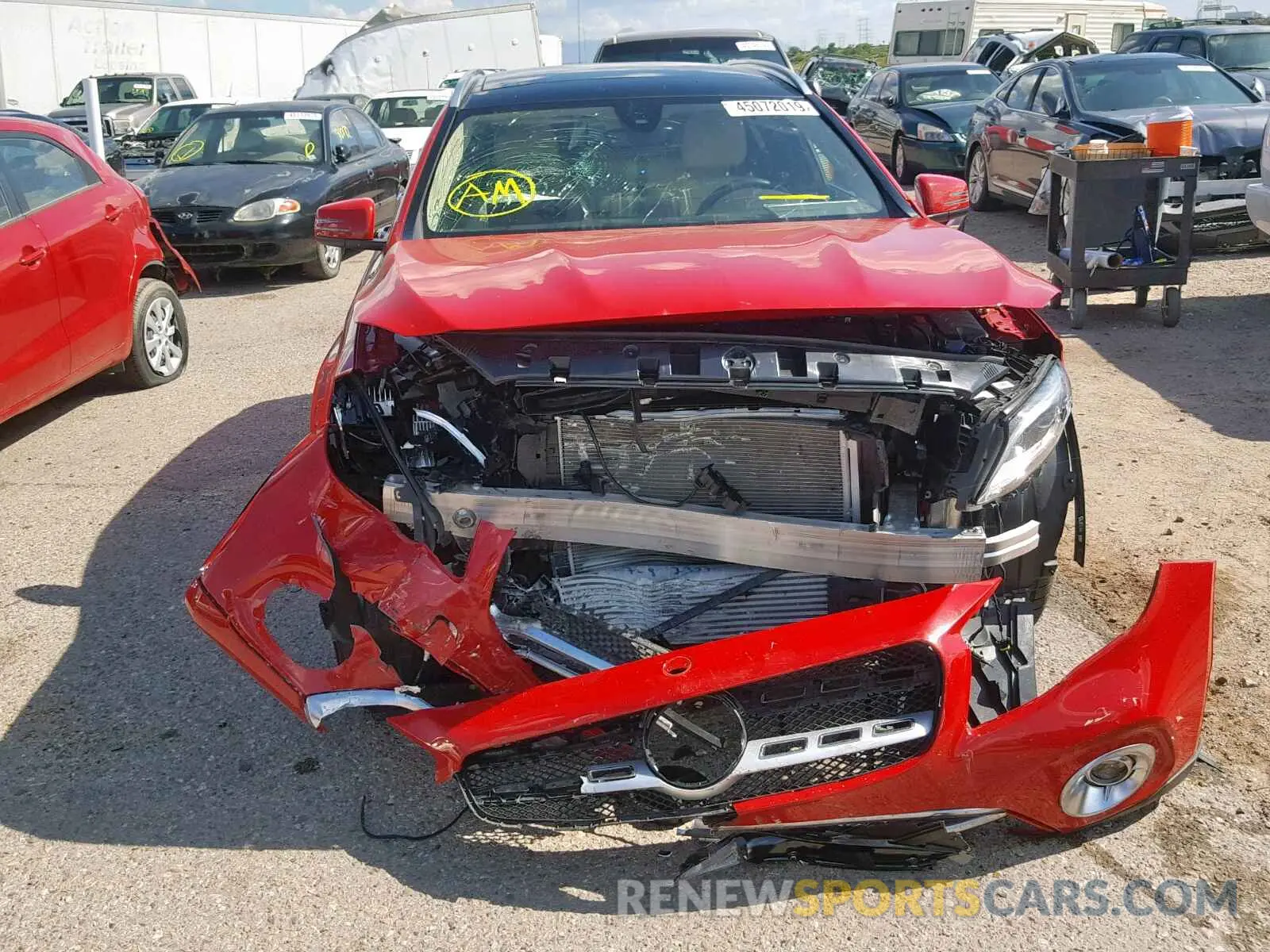 9 fotografías del automóvil dañado WDCTG4GB4KU007398 MERCEDES-BENZ GLA 250 4M 2019