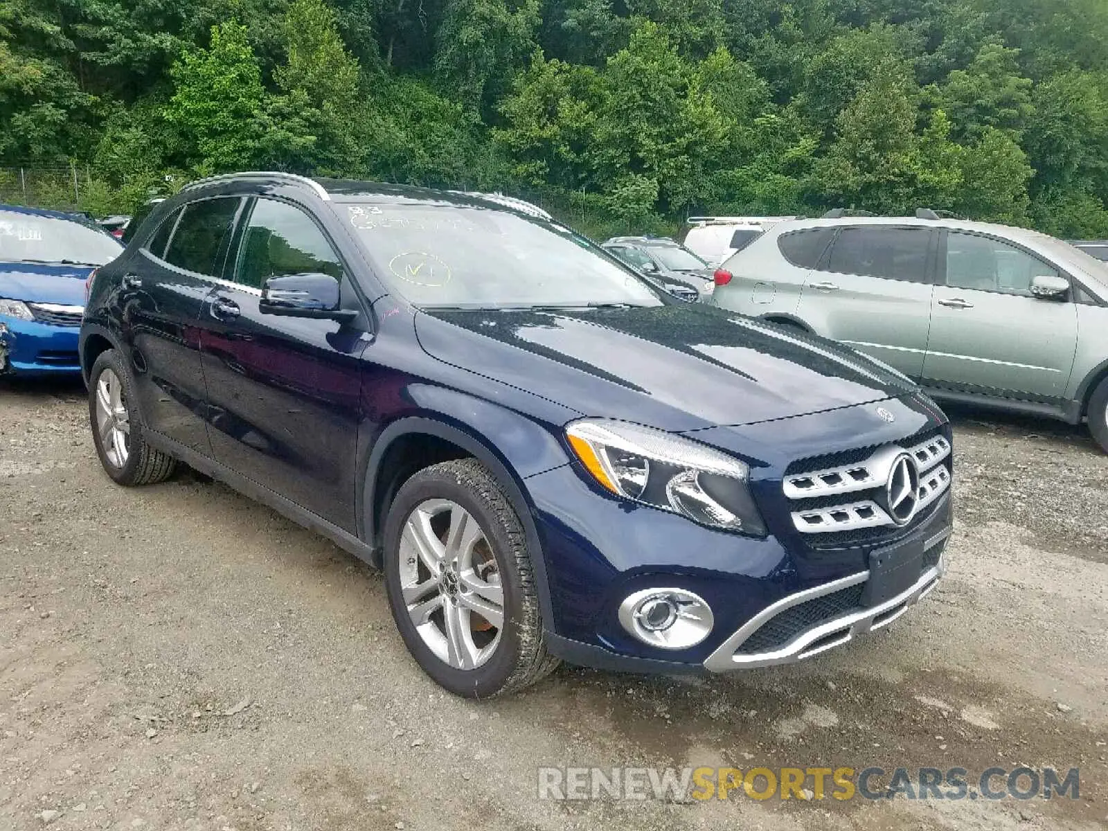 1 fotografías del automóvil dañado WDCTG4GB6KJ580790 MERCEDES-BENZ GLA 250 4M 2019
