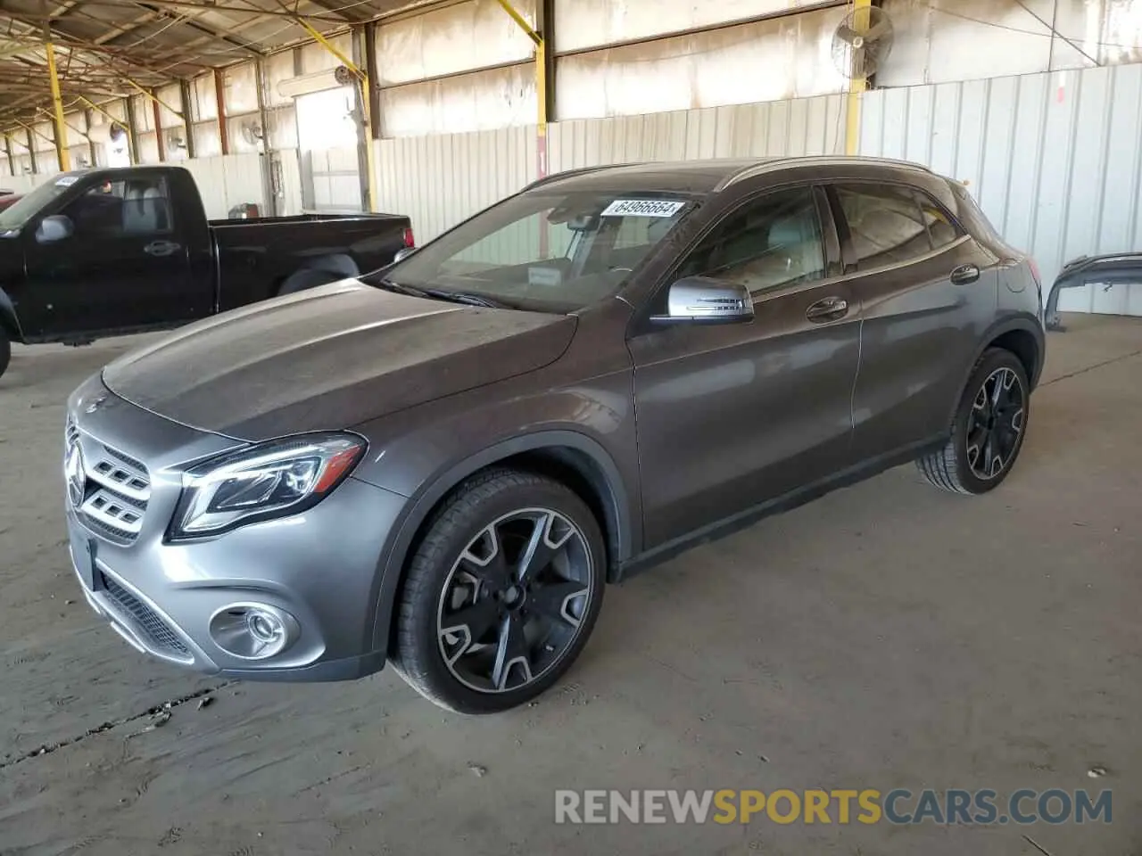 1 fotografías del automóvil dañado WDCTG4EB1KJ611026 MERCEDES-BENZ GLA-CLASS 2019