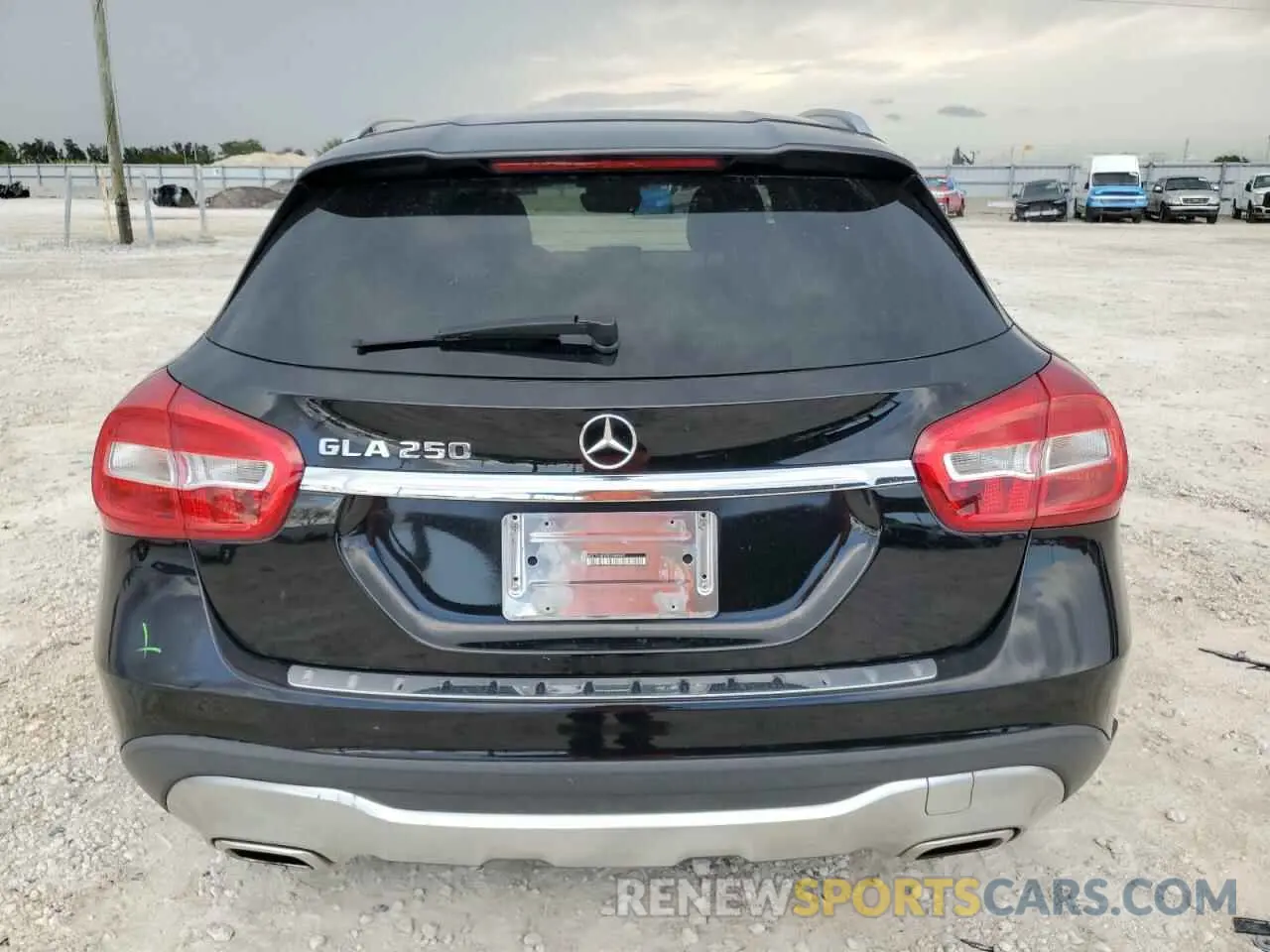 6 fotografías del automóvil dañado WDCTG4EB5KJ548982 MERCEDES-BENZ GLA-CLASS 2019