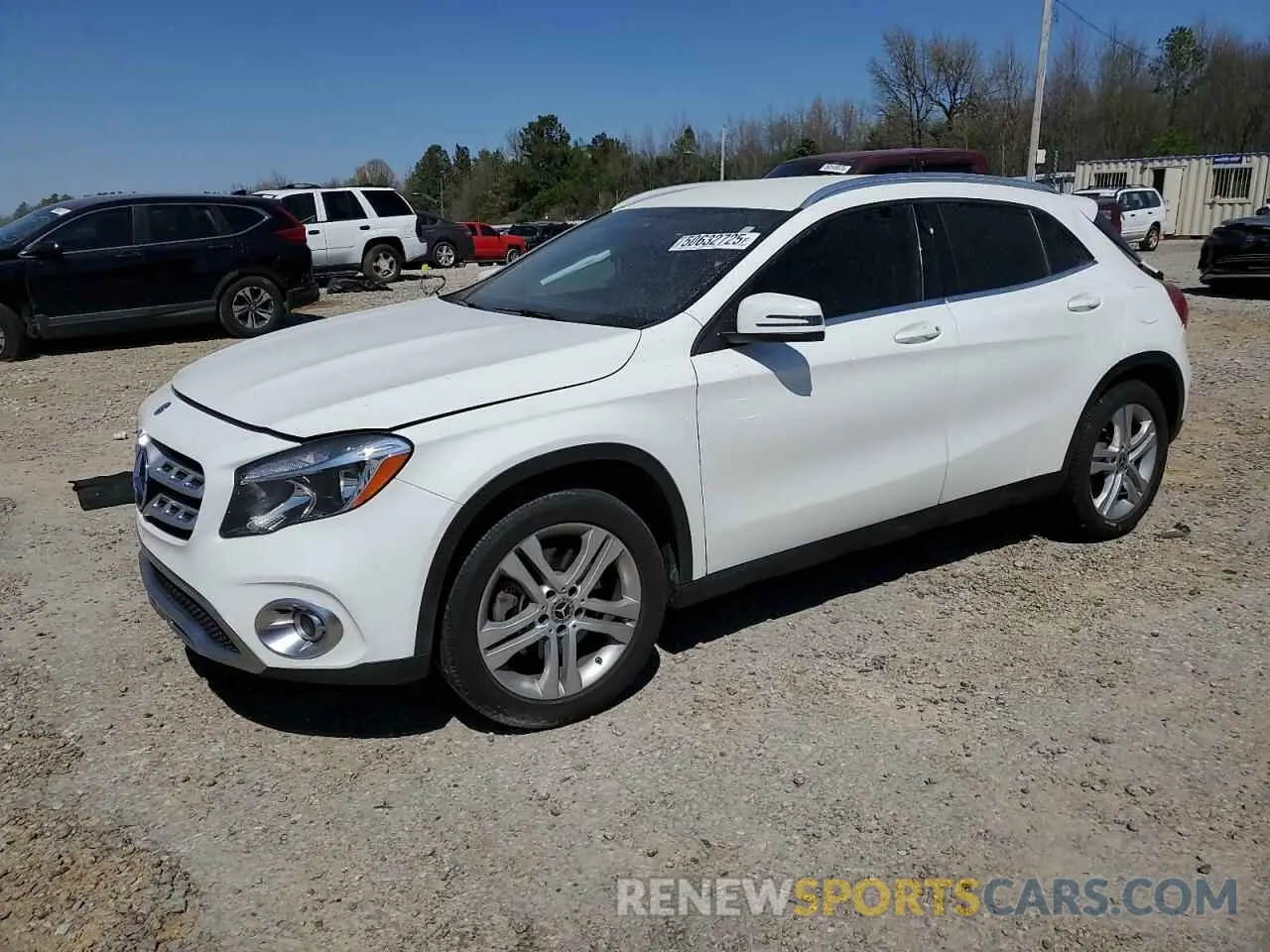 1 fotografías del automóvil dañado WDCTG4EB5KU016551 MERCEDES-BENZ GLA-CLASS 2019
