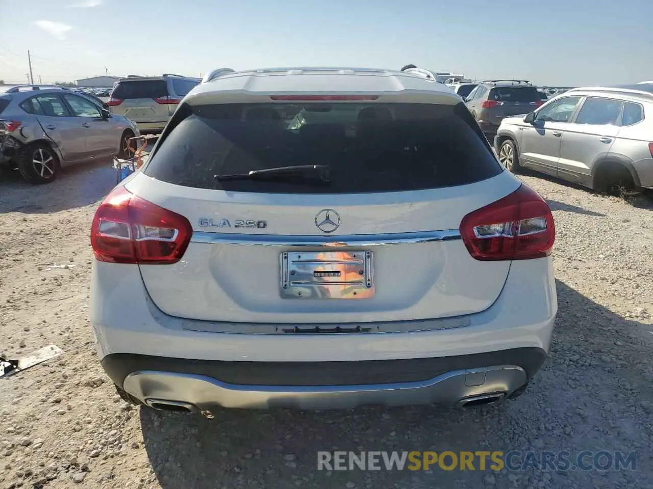 6 fotografías del automóvil dañado WDCTG4EB7KU012839 MERCEDES-BENZ GLA-CLASS 2019