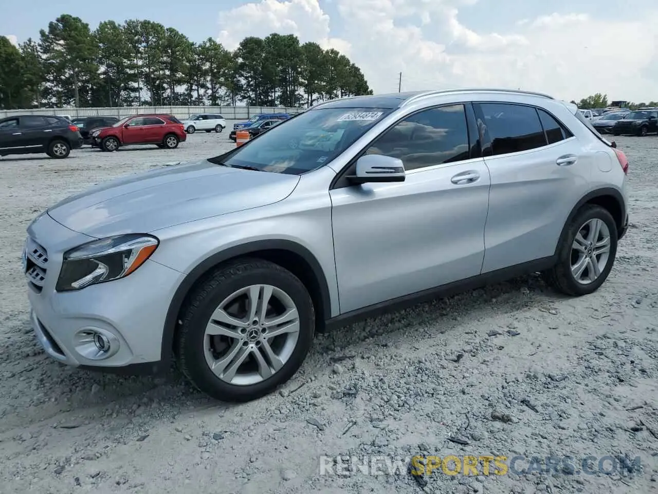 1 fotografías del automóvil dañado WDCTG4EB8KU015099 MERCEDES-BENZ GLA-CLASS 2019
