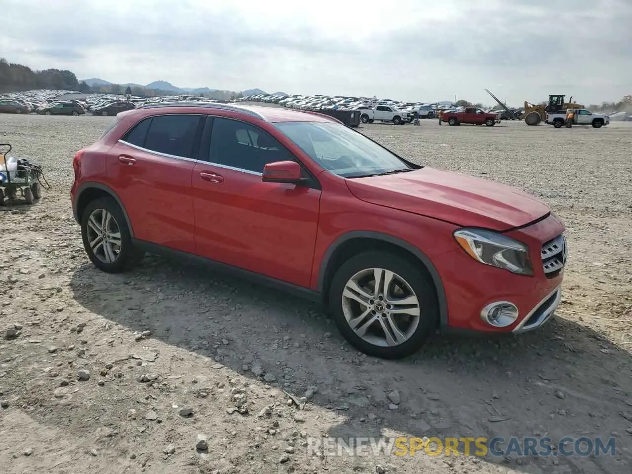 4 fotografías del automóvil dañado WDCTG4EBXKU008168 MERCEDES-BENZ GLA-CLASS 2019