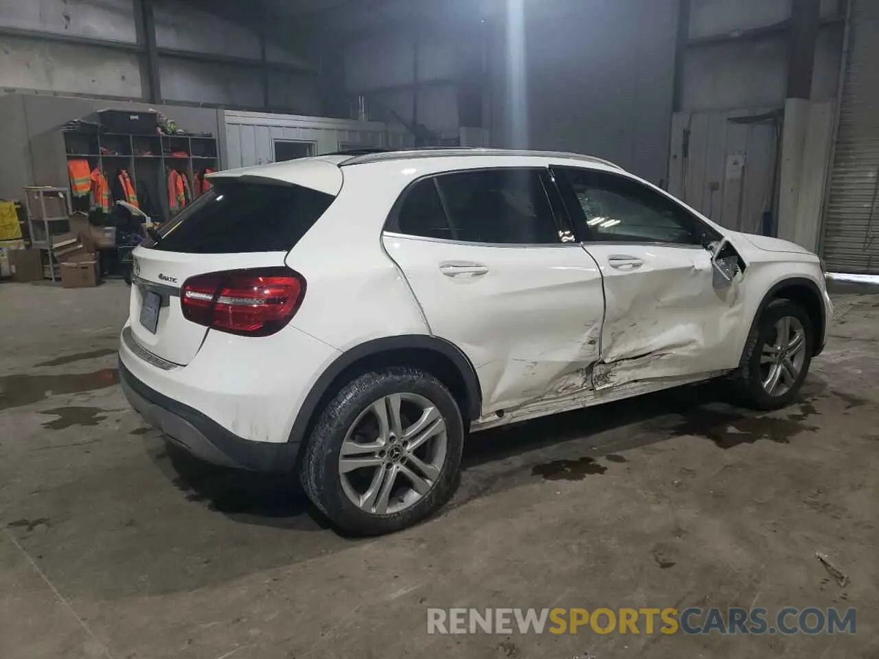 3 fotografías del automóvil dañado WDCTG4GB0KJ587458 MERCEDES-BENZ GLA-CLASS 2019