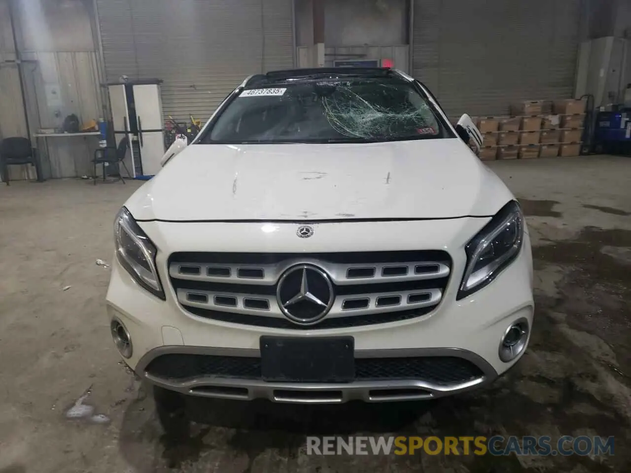 5 fotografías del automóvil dañado WDCTG4GB0KJ587458 MERCEDES-BENZ GLA-CLASS 2019
