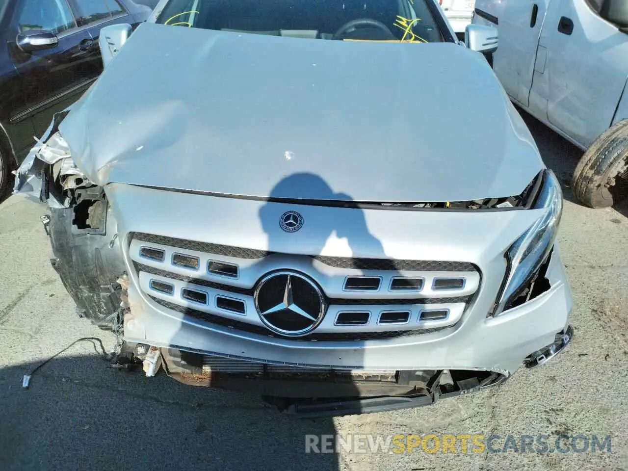 7 fotografías del automóvil dañado WDCTG4GB1KJ612593 MERCEDES-BENZ GLA-CLASS 2019