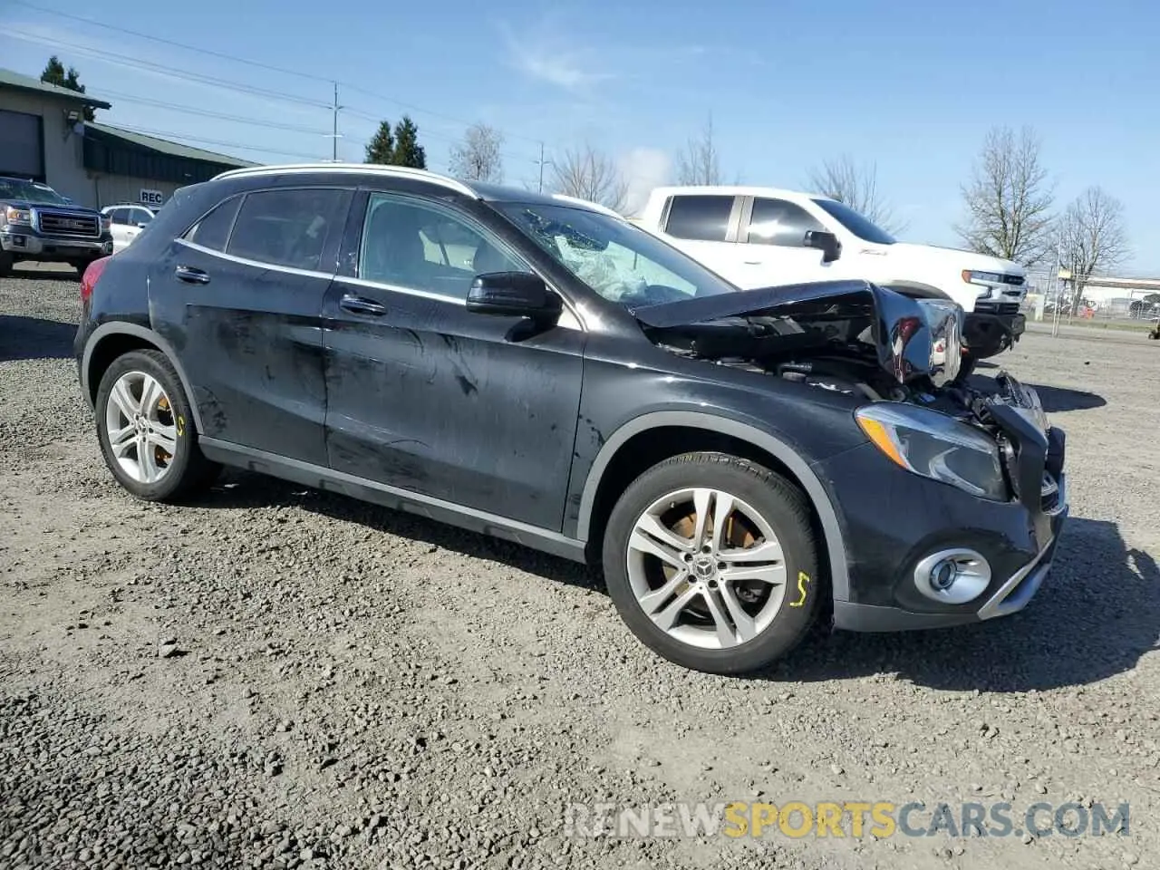 4 fotografías del automóvil dañado WDCTG4GB2KJ551738 MERCEDES-BENZ GLA-CLASS 2019