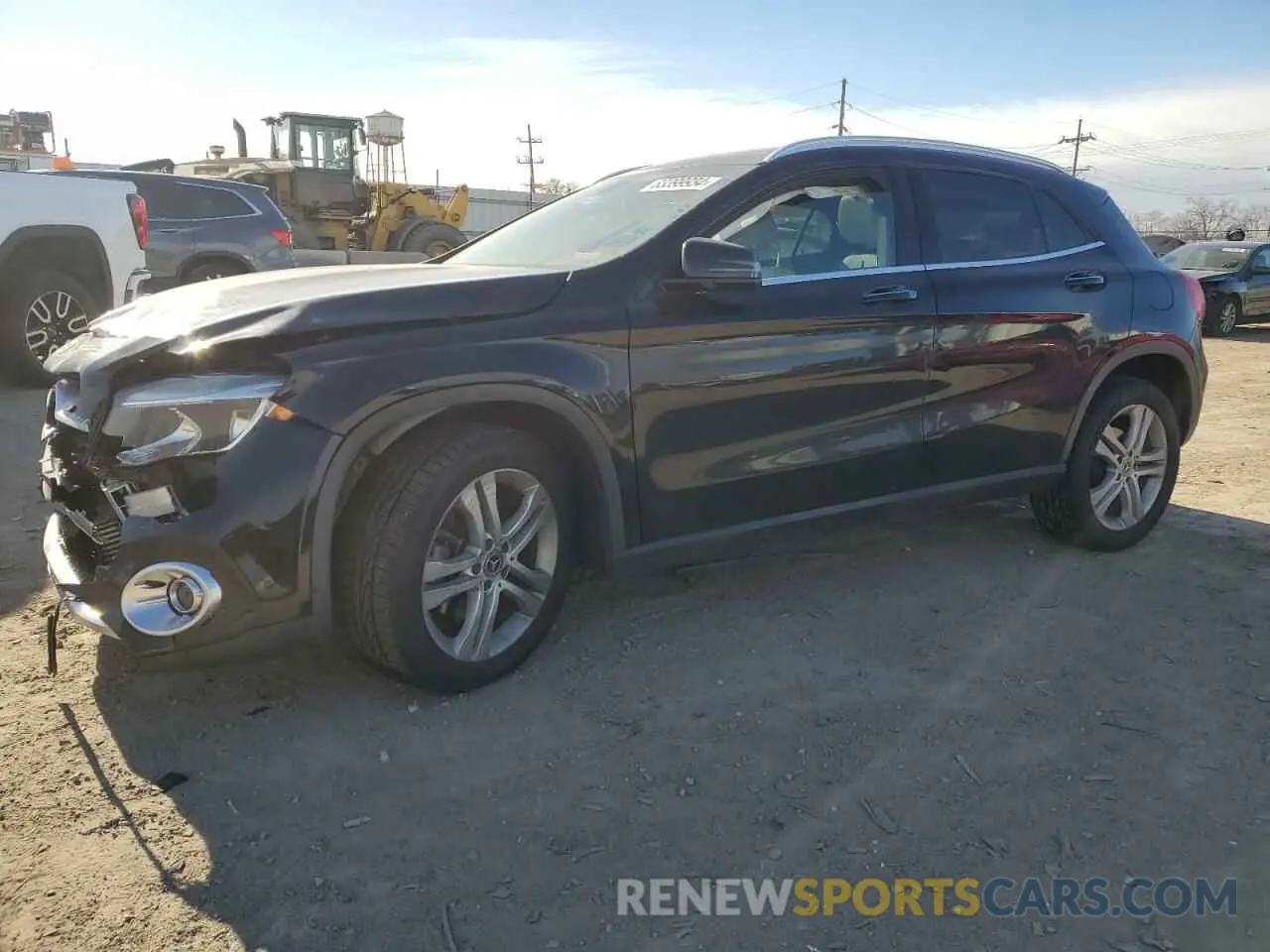 1 fotografías del automóvil dañado WDCTG4GB4KU007241 MERCEDES-BENZ GLA-CLASS 2019
