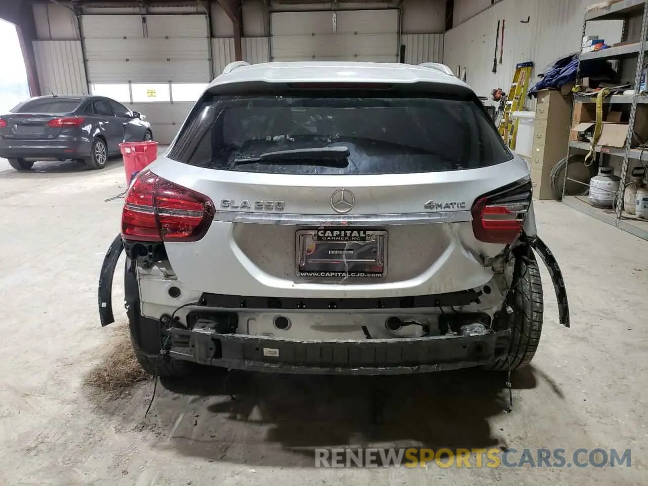 6 fotografías del automóvil dañado WDCTG4GB4KU020720 MERCEDES-BENZ GLA-CLASS 2019