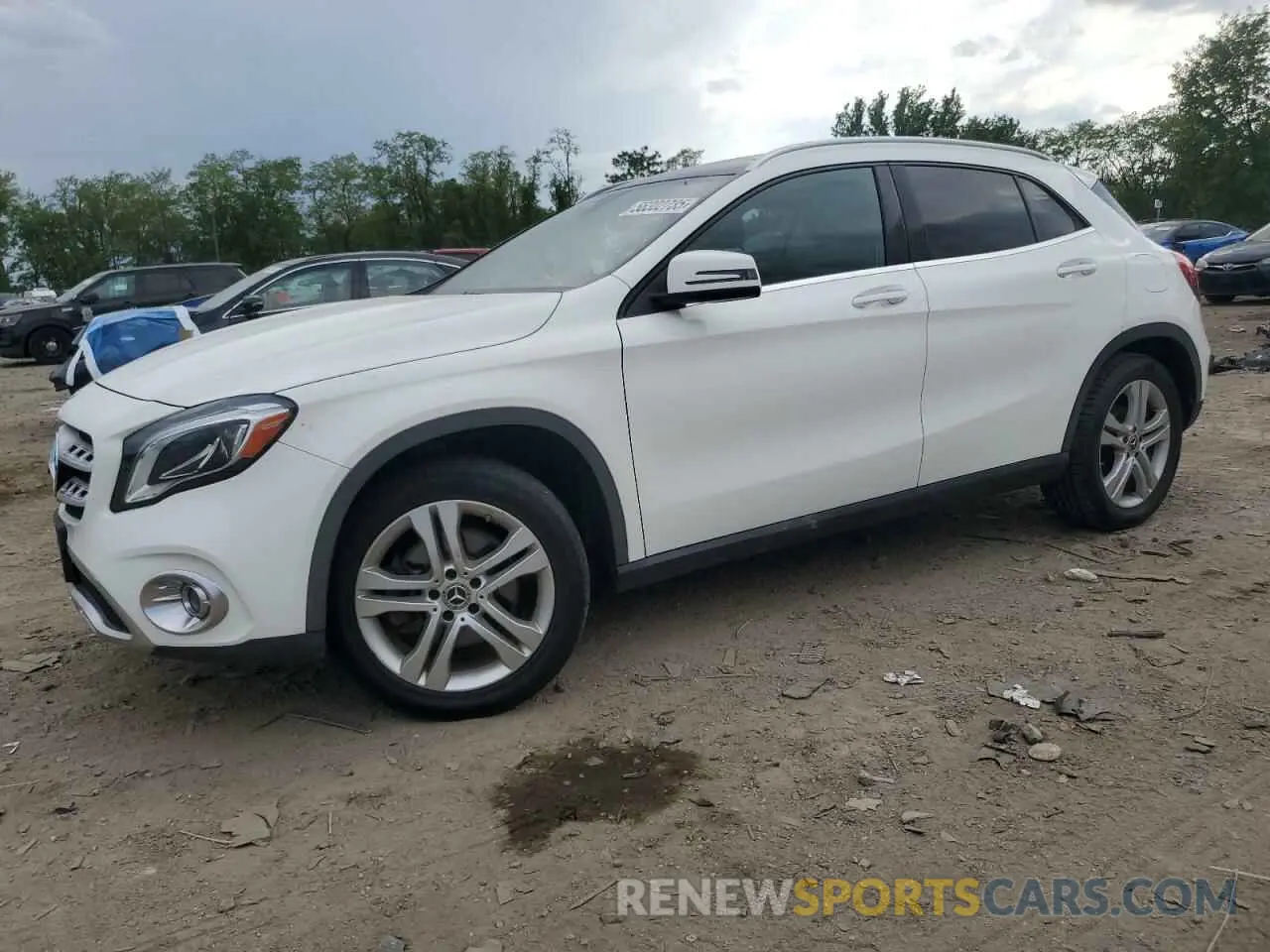 1 fotografías del automóvil dañado WDCTG4GB5KU011878 MERCEDES-BENZ GLA-CLASS 2019