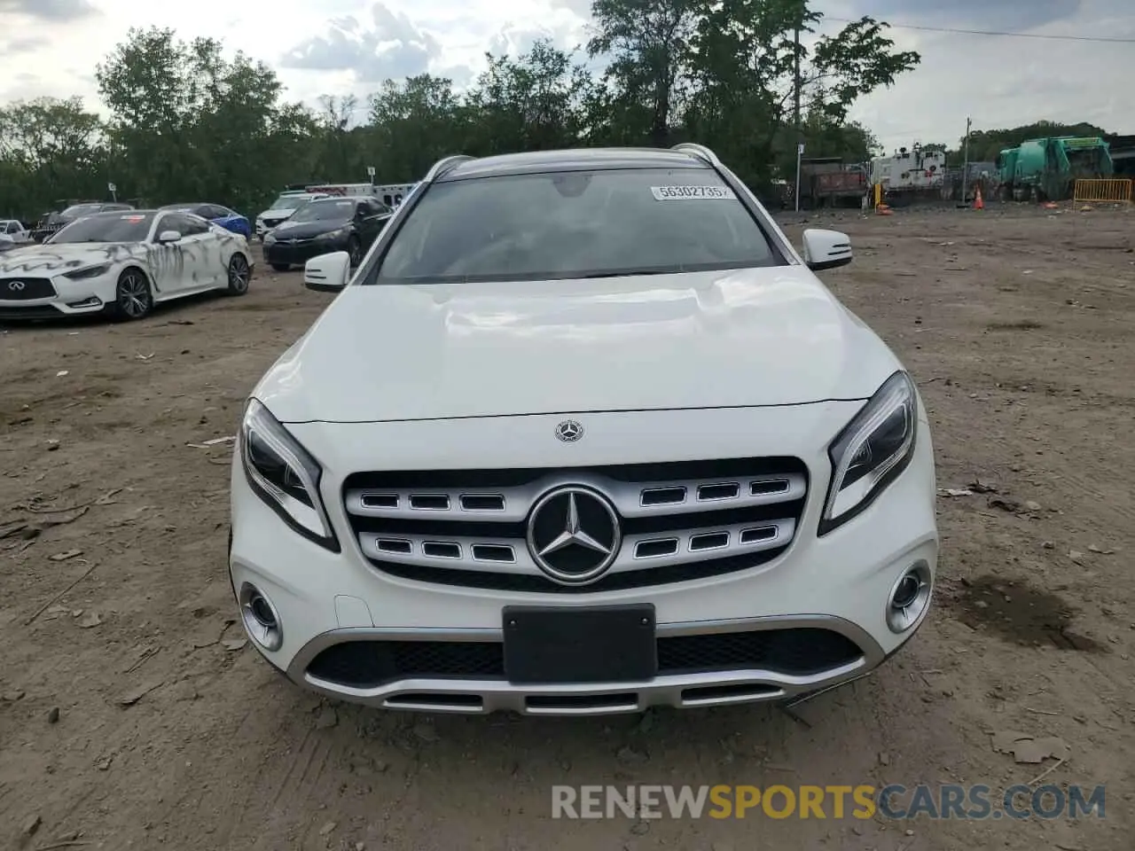 5 fotografías del automóvil dañado WDCTG4GB5KU011878 MERCEDES-BENZ GLA-CLASS 2019