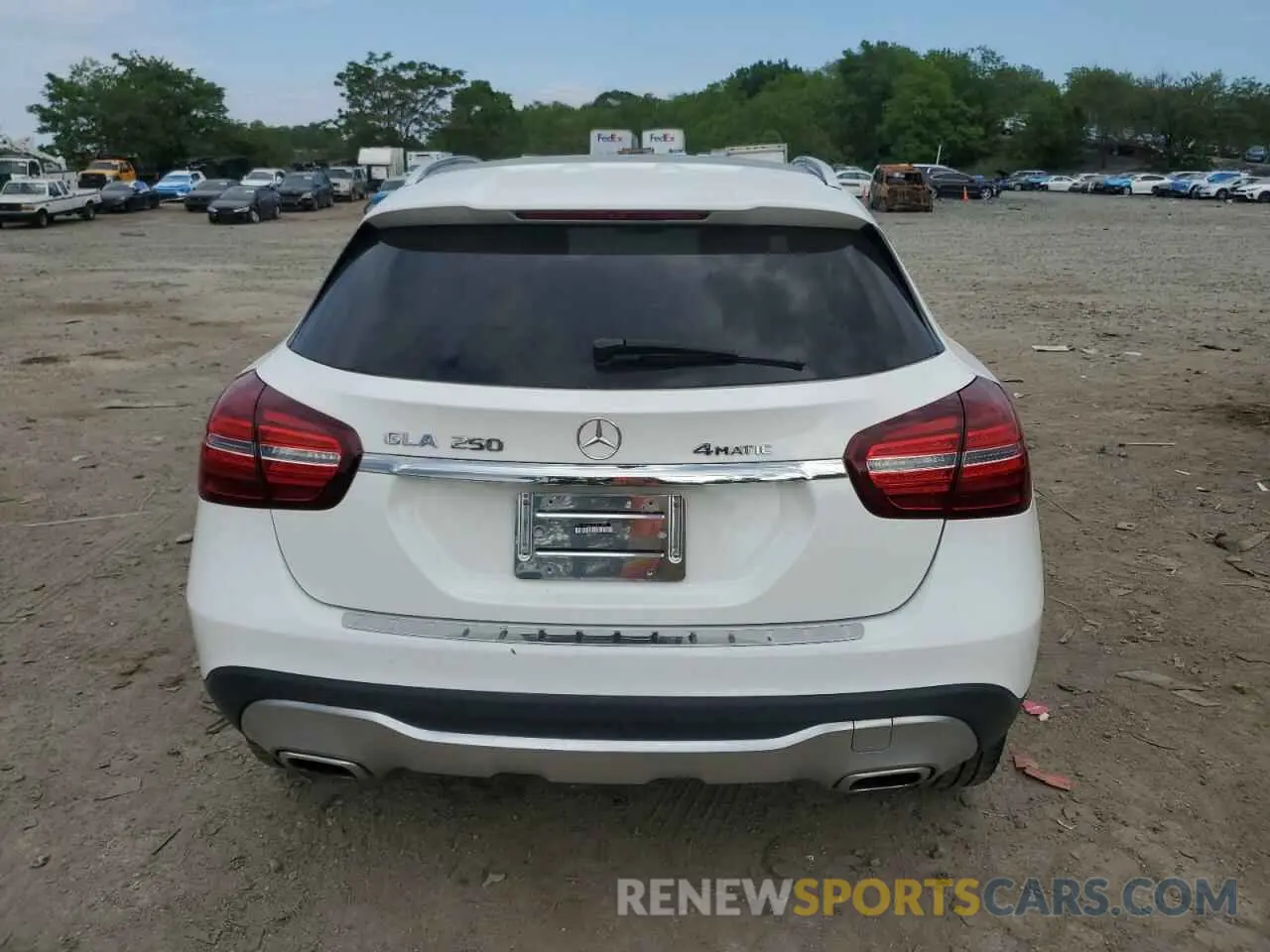 6 fotografías del automóvil dañado WDCTG4GB5KU011878 MERCEDES-BENZ GLA-CLASS 2019