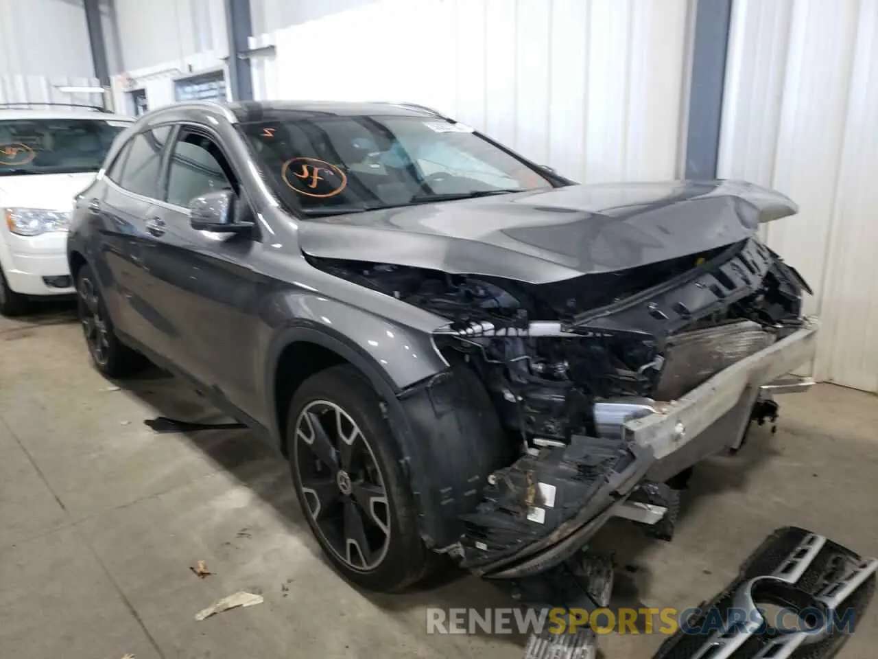 1 fotografías del automóvil dañado WDCTG4GB7KJ592043 MERCEDES-BENZ GLA-CLASS 2019