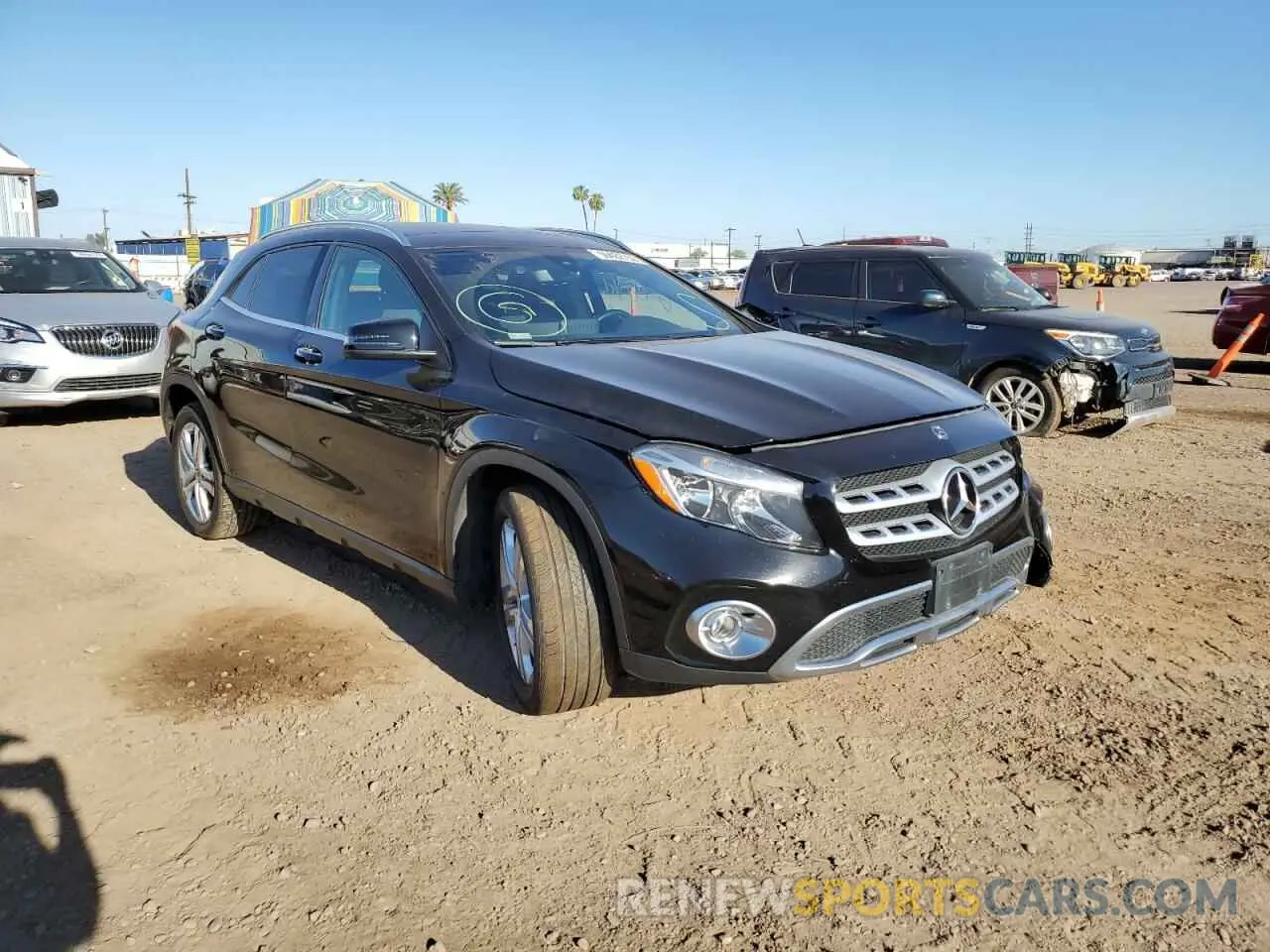 1 fotografías del automóvil dañado WDCTG4GB7KU001241 MERCEDES-BENZ GLA-CLASS 2019