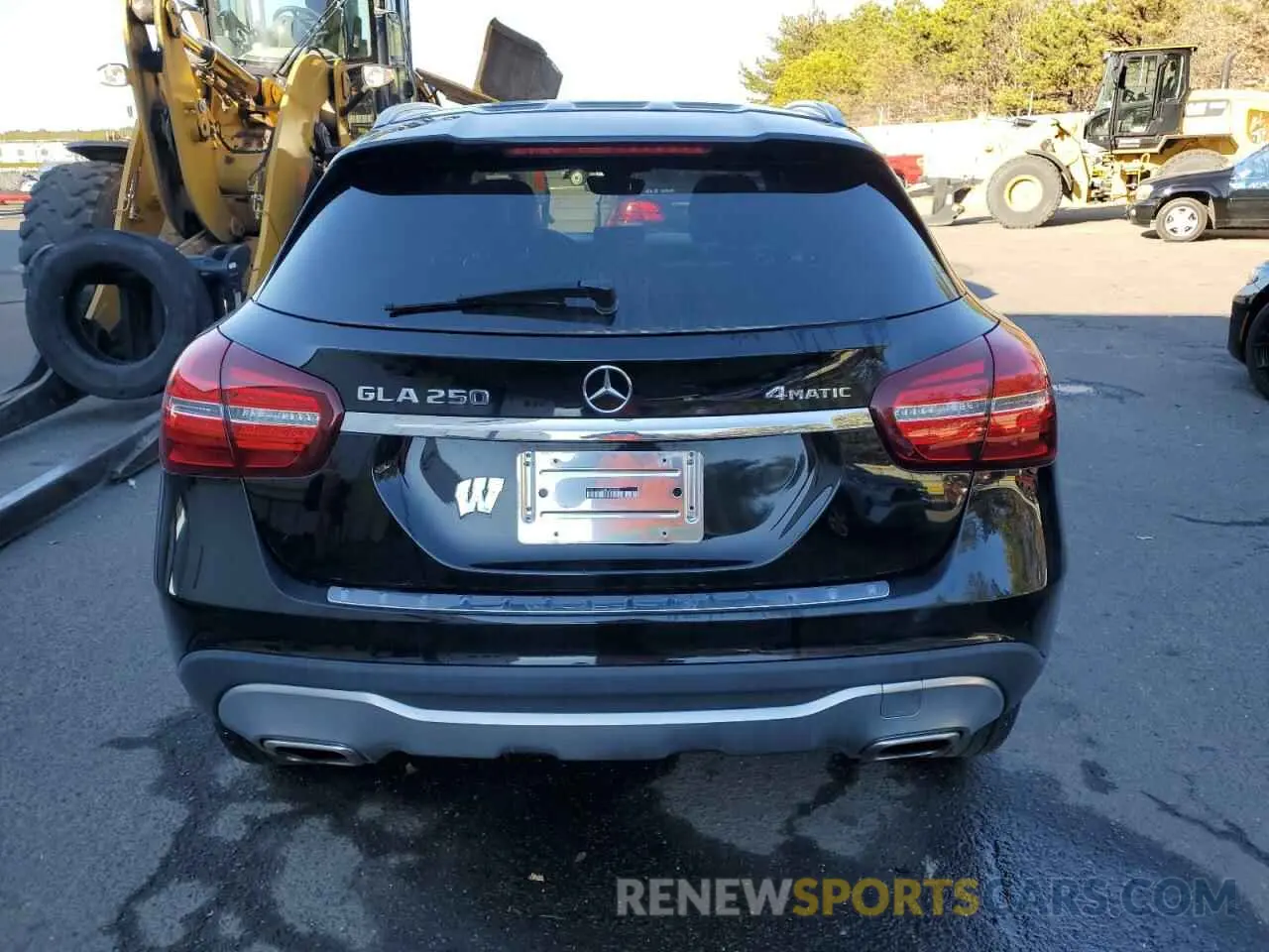 6 fotografías del automóvil dañado WDCTG4GB8KJ549086 MERCEDES-BENZ GLA-CLASS 2019
