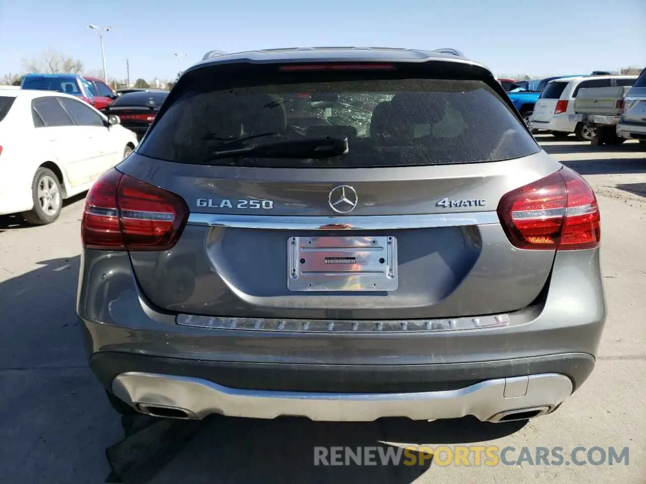 6 fotografías del automóvil dañado WDCTG4GB8KJ586204 MERCEDES-BENZ GLA-CLASS 2019