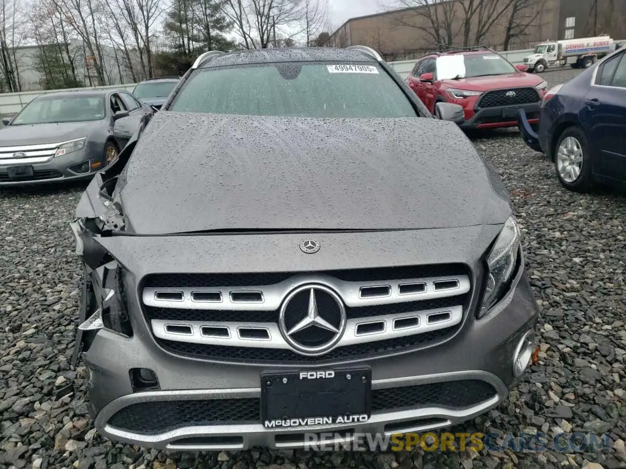 5 fotografías del automóvil dañado WDCTG4GB8KJ617404 MERCEDES-BENZ GLA-CLASS 2019