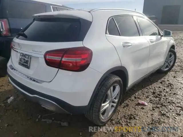 4 fotografías del automóvil dañado WDCTG4GB9KJ545497 MERCEDES-BENZ GLA-CLASS 2019