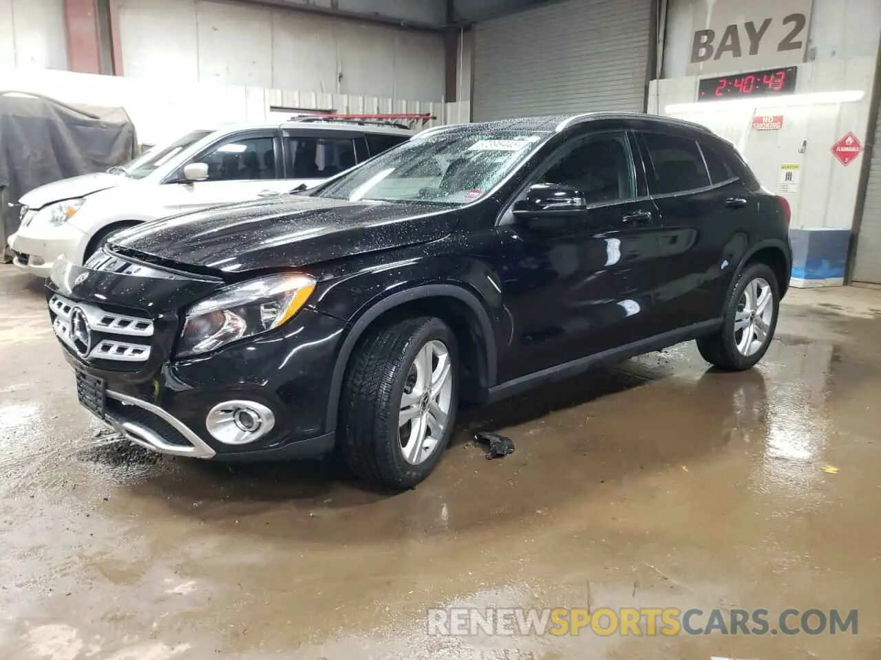 1 fotografías del automóvil dañado WDCTG4GB9KJ587278 MERCEDES-BENZ GLA-CLASS 2019