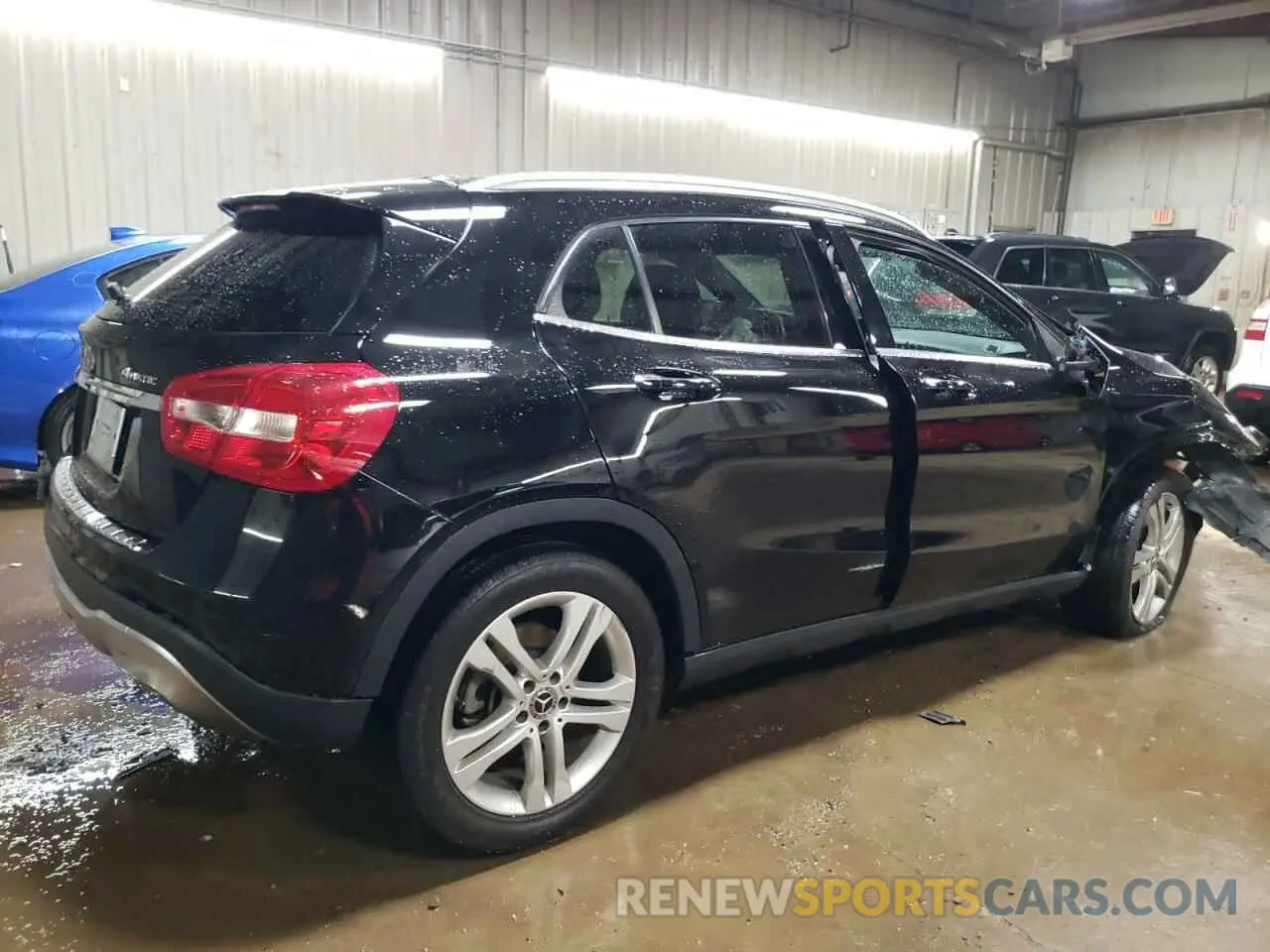 3 fotografías del automóvil dañado WDCTG4GB9KJ587278 MERCEDES-BENZ GLA-CLASS 2019