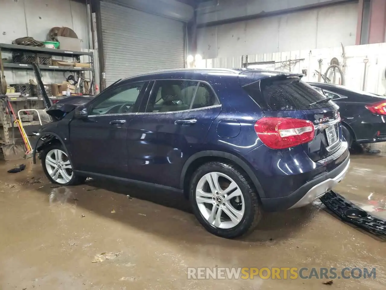 2 fotografías del automóvil dañado WDCTG4GBXKU004845 MERCEDES-BENZ GLA-CLASS 2019