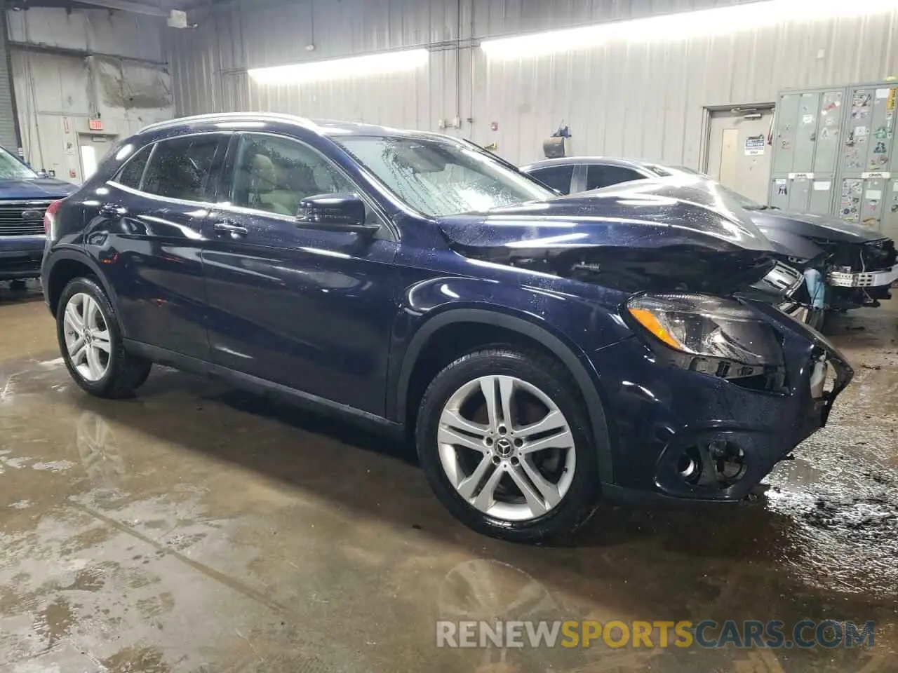 4 fotografías del automóvil dañado WDCTG4GBXKU004845 MERCEDES-BENZ GLA-CLASS 2019