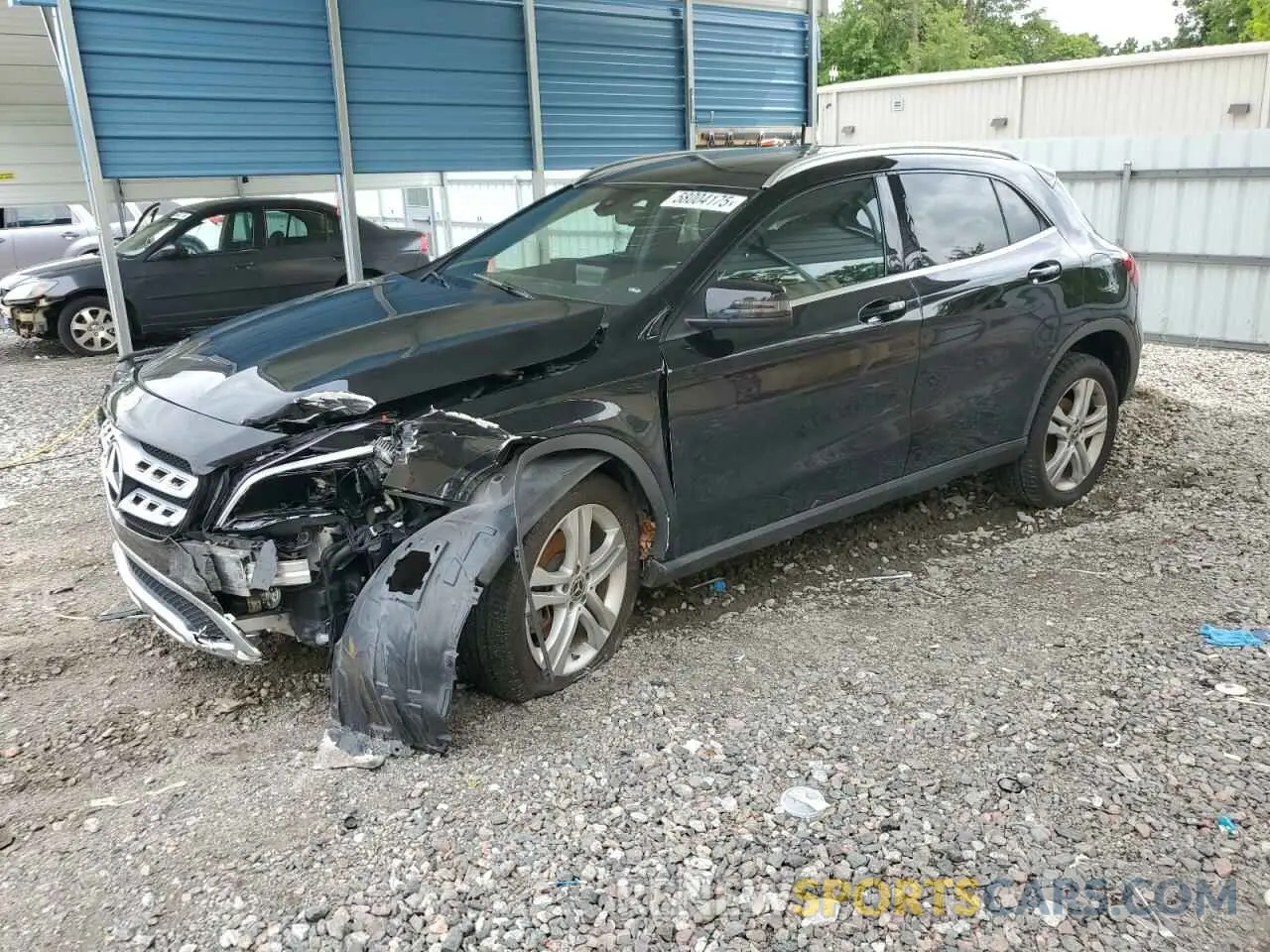 1 fotografías del automóvil dañado W1NTG4EB9LU040464 MERCEDES-BENZ GLA-CLASS 2020