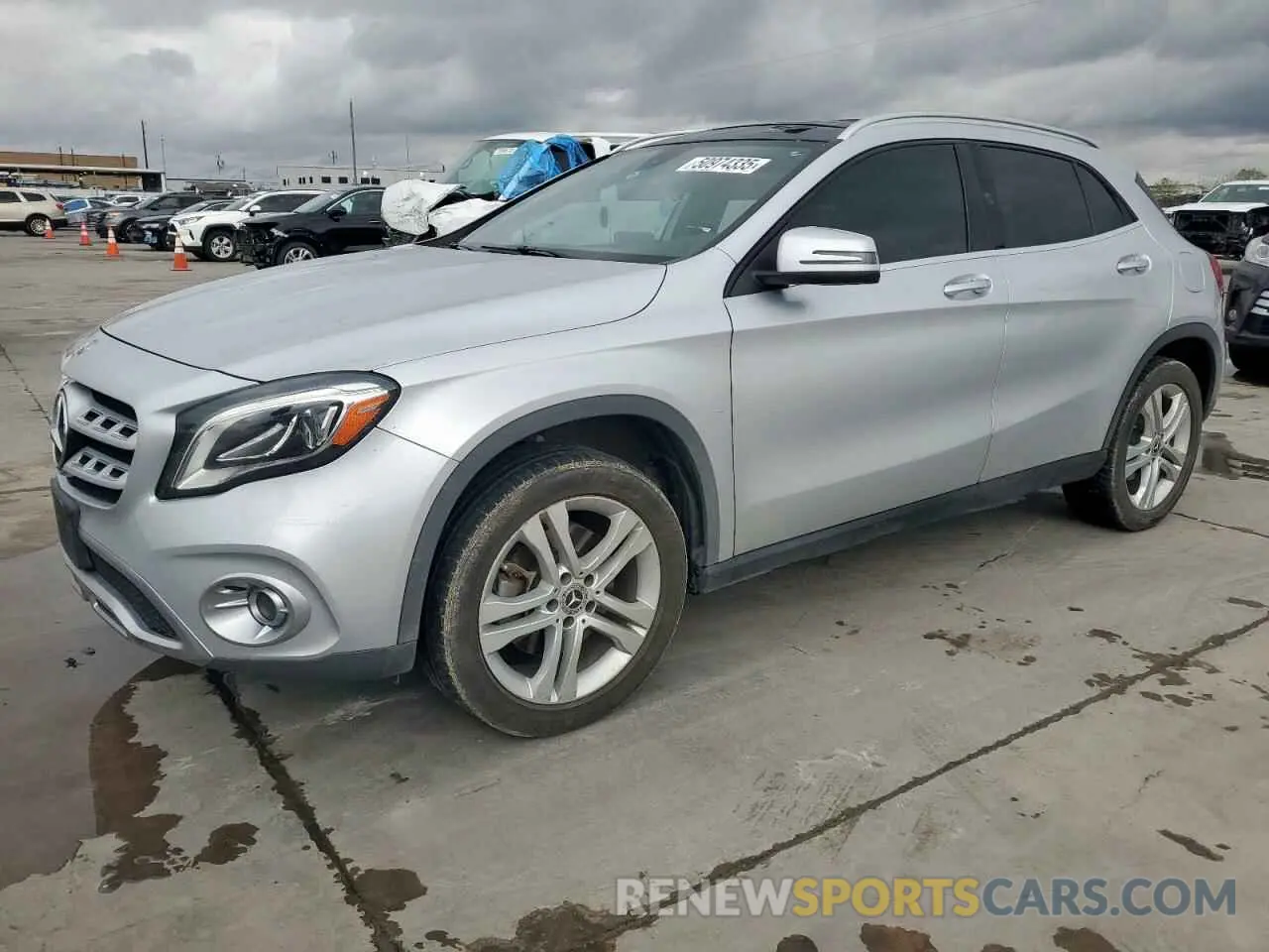 1 fotografías del automóvil dañado WDCTG4EB3LJ658737 MERCEDES-BENZ GLA-CLASS 2020