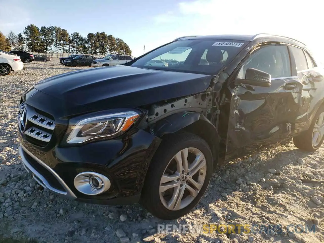 9 fotografías del automóvil dañado WDCTG4EB7LU023678 MERCEDES-BENZ GLA-CLASS 2020